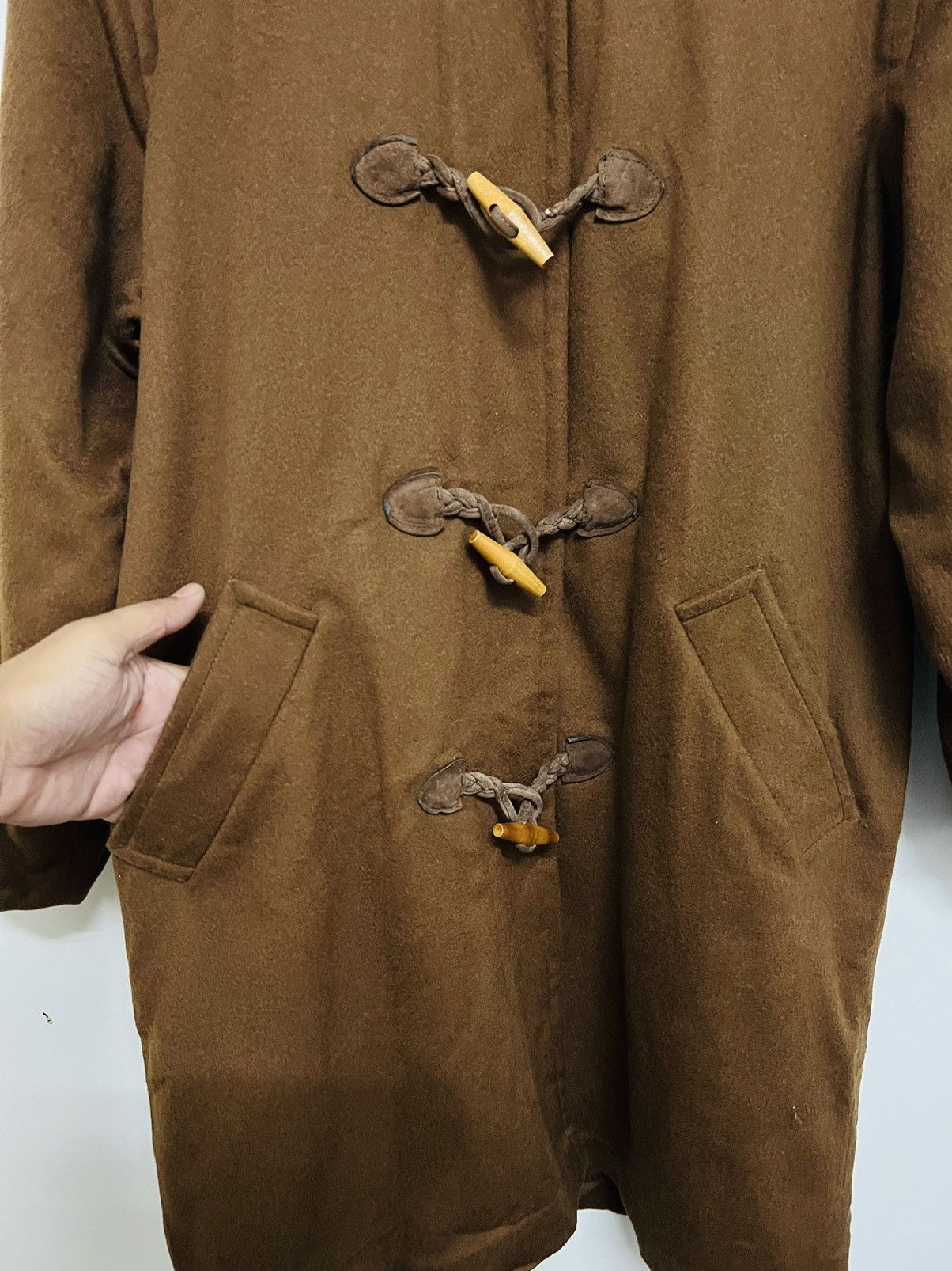 L.L. Bean L.L Bean Duffle Coat Wool Hooded Jacket Size US M / EU 48-50 / 2 - 3 Thumbnail