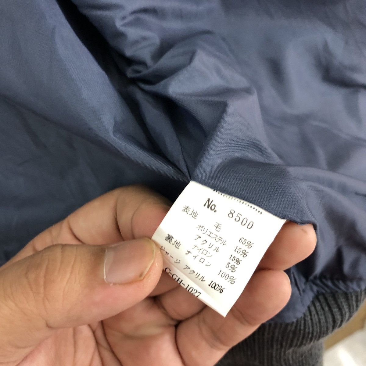 Japanese Brand JAPANESE BRAND GREY WOOL VARSITY JACKET #1883 Size US M / EU 48-50 / 2 - 7 Thumbnail