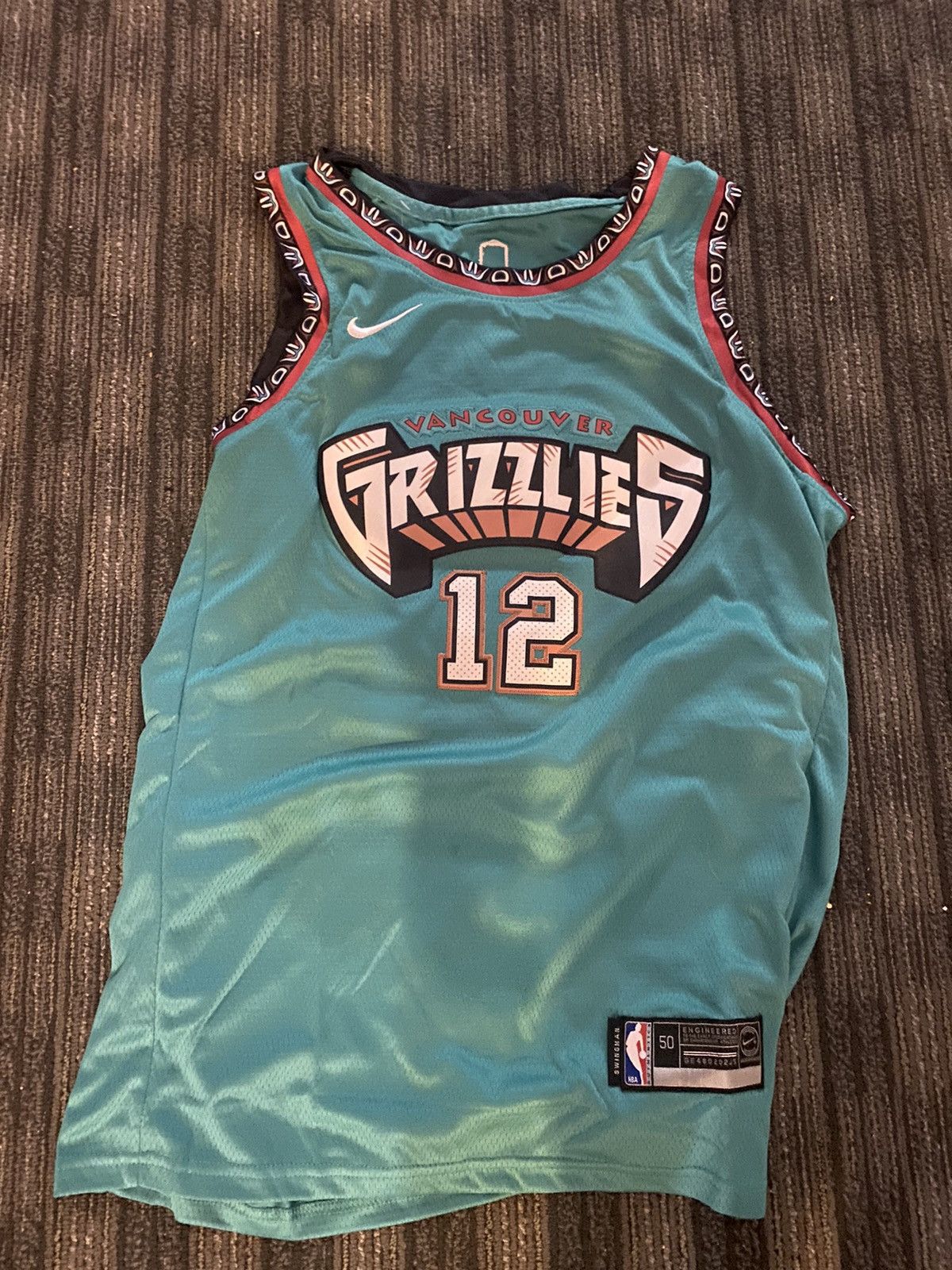 Nike Ja Morant Throwback Grizzlies Jersey 