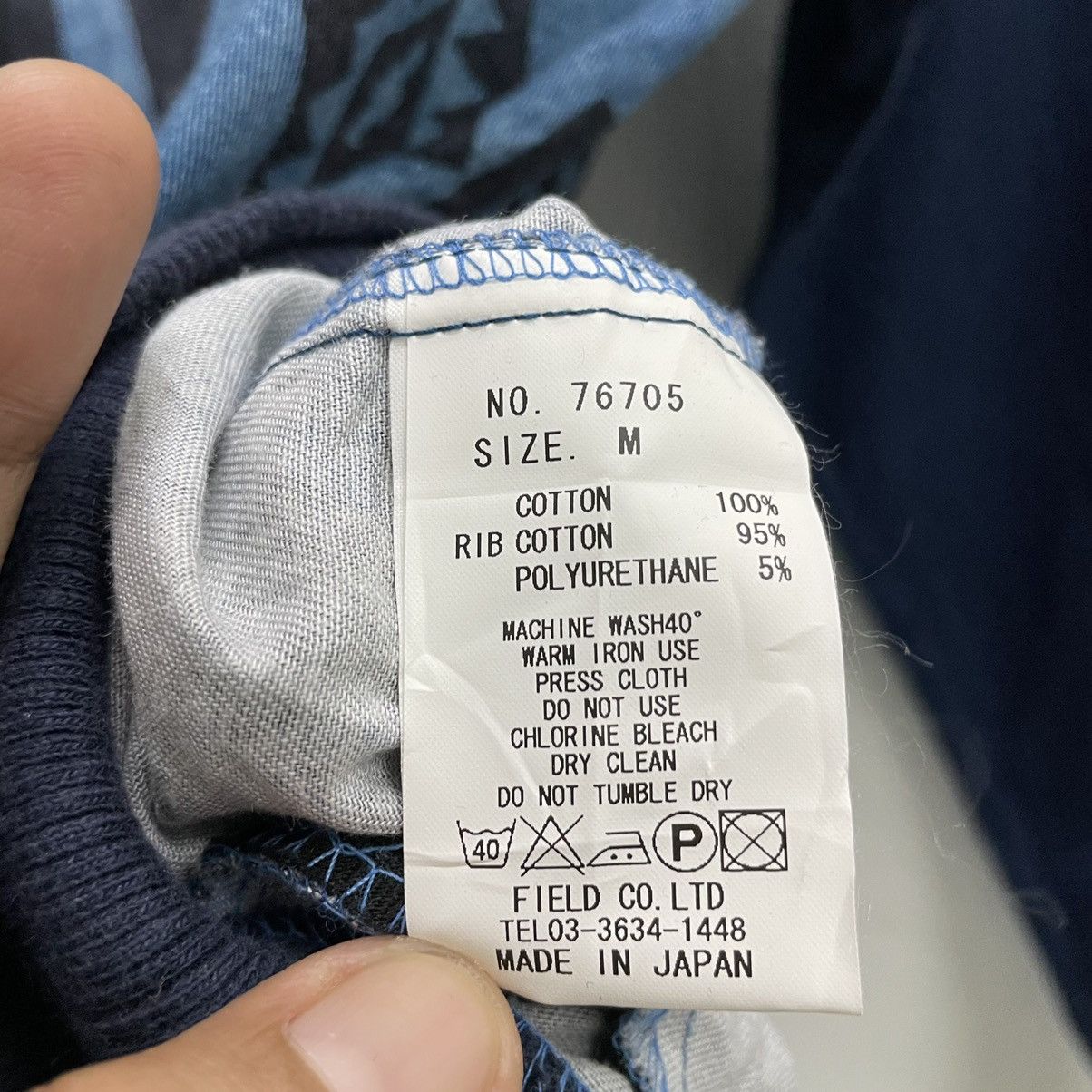 Beauty Beast × Japanese Brand × Le Grande Bleu (L.G.B.) 💥SUPERIOR E.L JAPAN NATIVE ZIPPER SWEATER Size US M / EU 48-50 / 2 - 7 Thumbnail