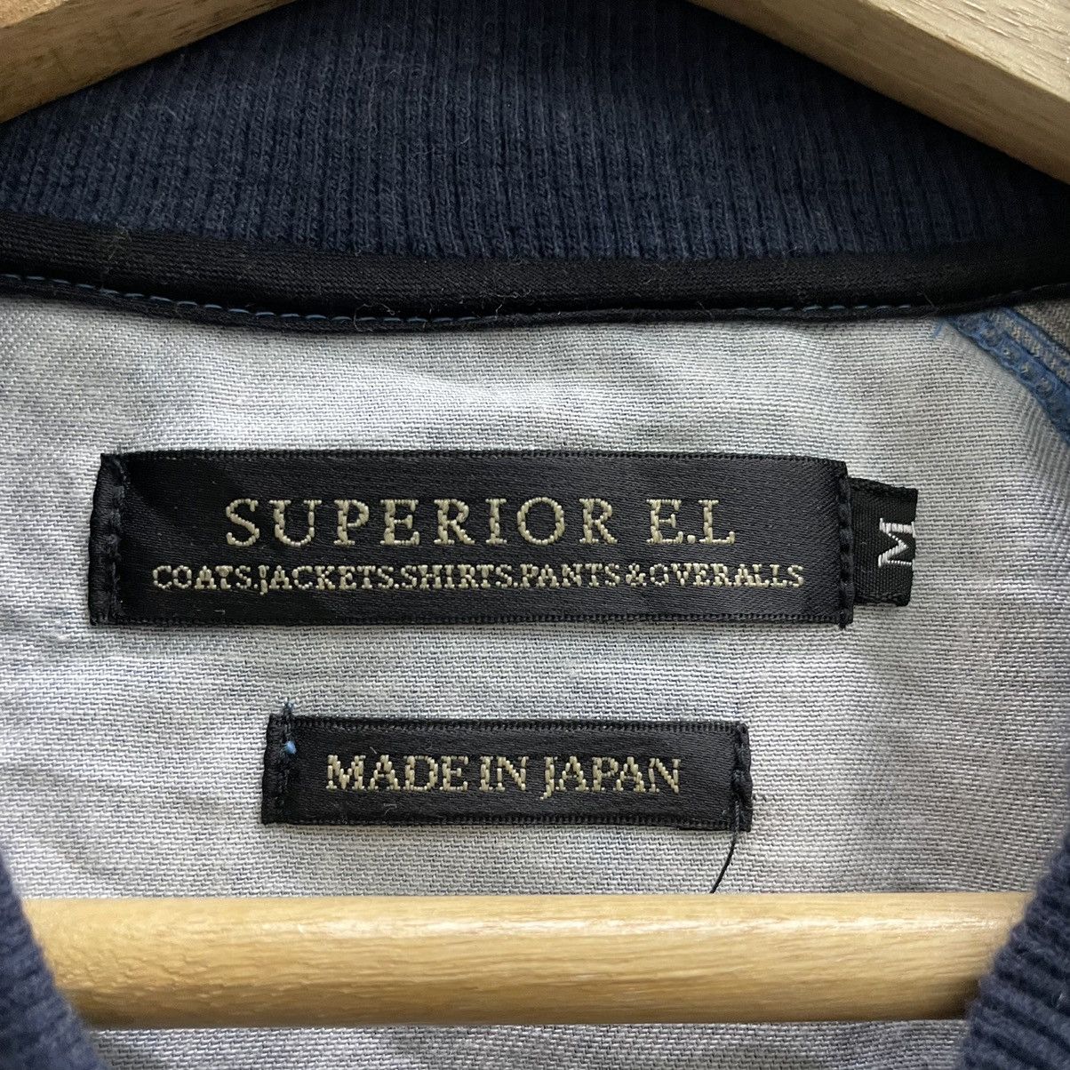 Beauty Beast × Japanese Brand × Le Grande Bleu (L.G.B.) 💥SUPERIOR E.L JAPAN NATIVE ZIPPER SWEATER Size US M / EU 48-50 / 2 - 6 Thumbnail