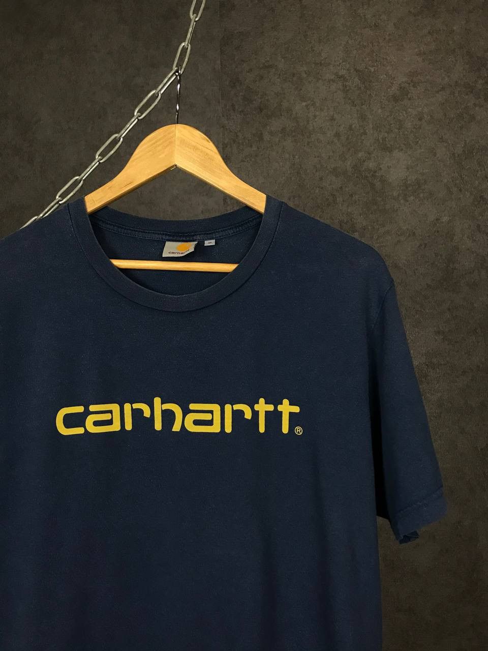 Carhartt × Vintage Carhartt vintage streetwear center logo tee Size US M / EU 48-50 / 2 - 2 Thumbnail