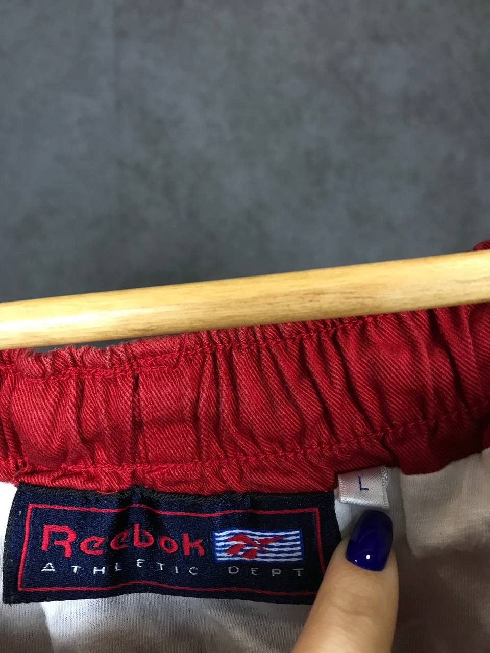 Reebok × Vintage Reebok vintage streetwear red shorts Size US 34 / EU 50 - 3 Thumbnail