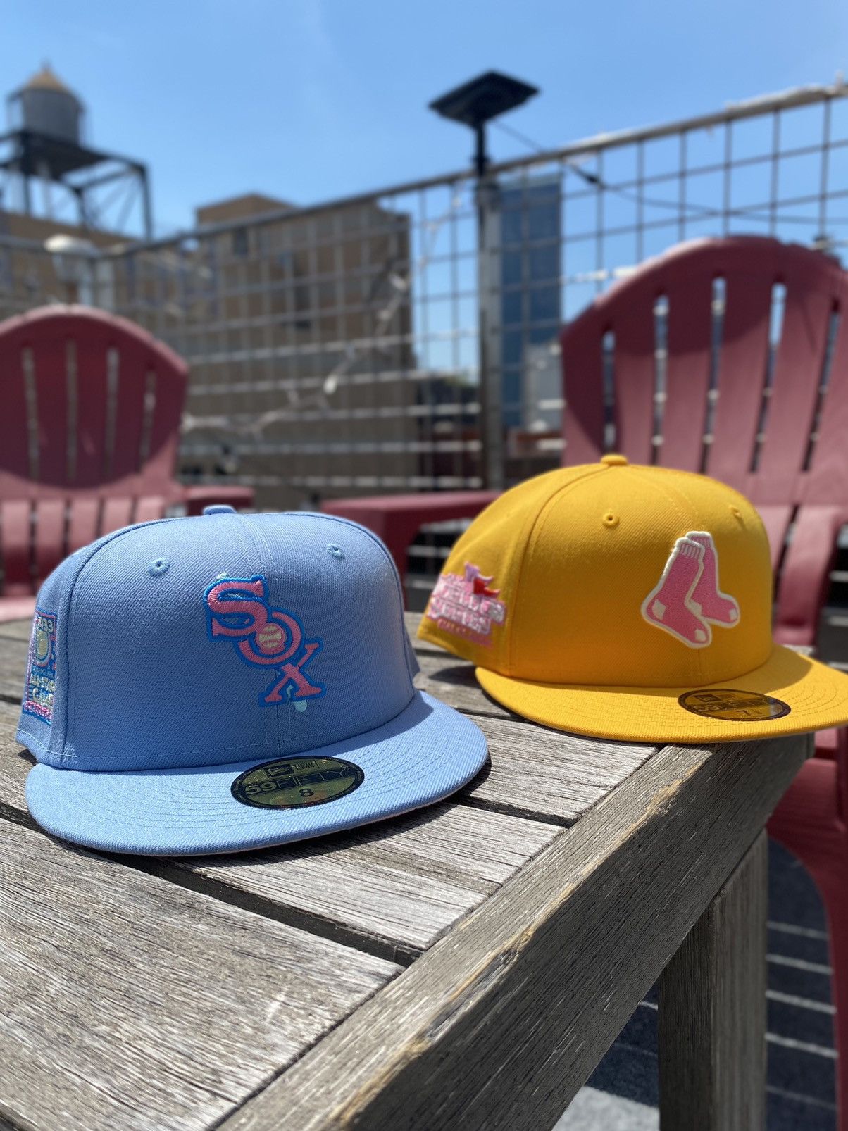 HatClub Exclusive Pink Lemonade sz 1/8 Boston Redsoxs