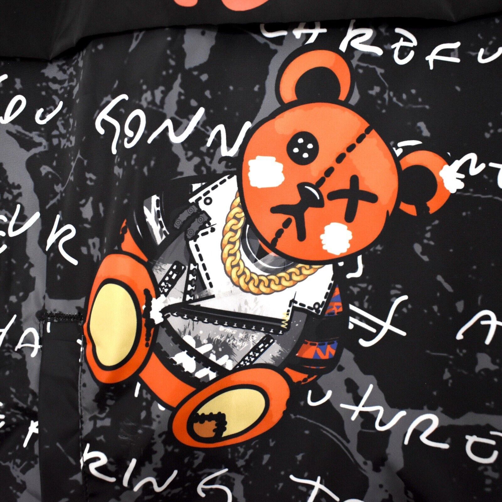 Reason NEW Reason Brand Teddy Anorak Men’s Size Medium BLK/RED/GR Size US M / EU 48-50 / 2 - 6 Thumbnail
