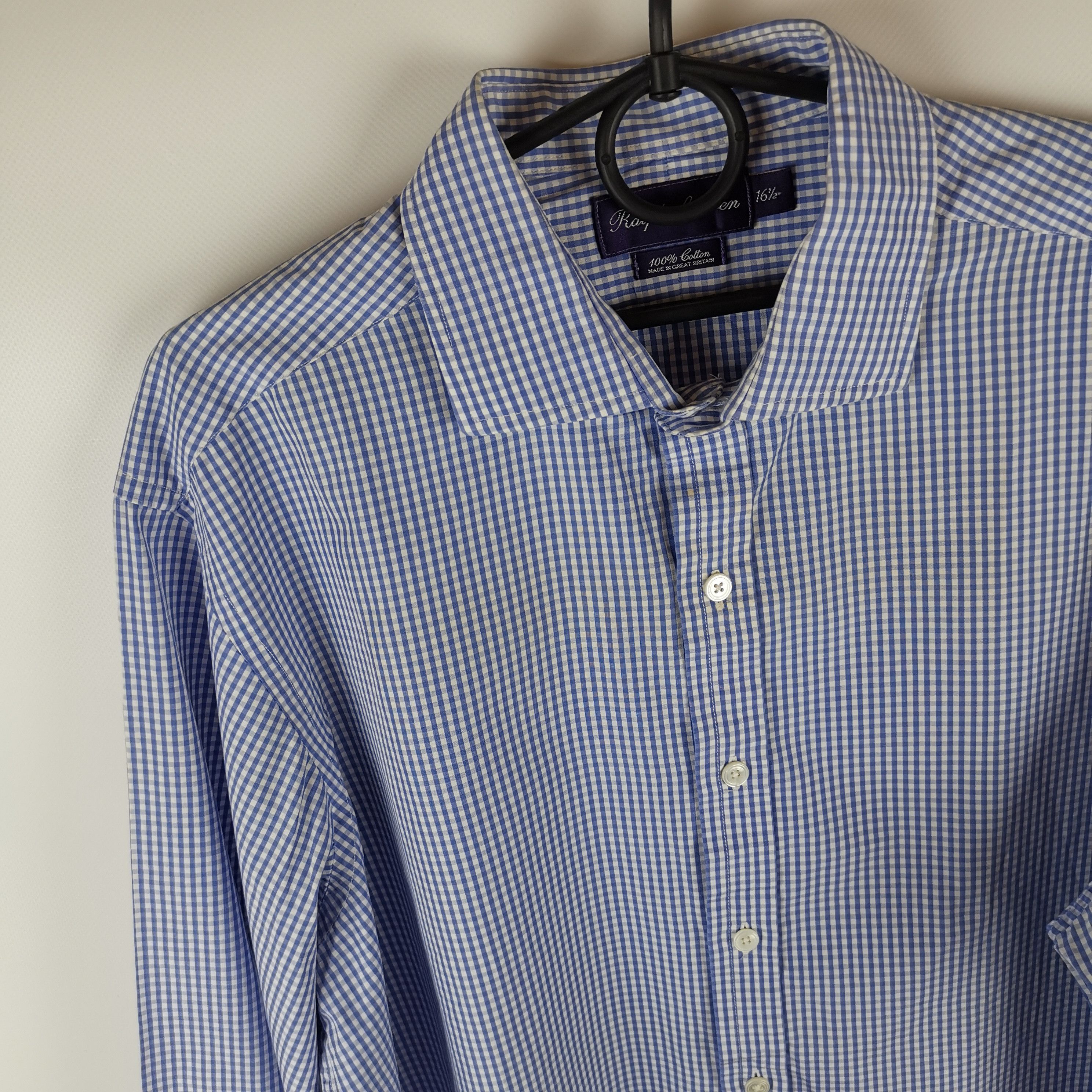Ralph Lauren Ralph lauren purple label blue plaid check shirt Size US L / EU 52-54 / 3 - 1 Thumbnail