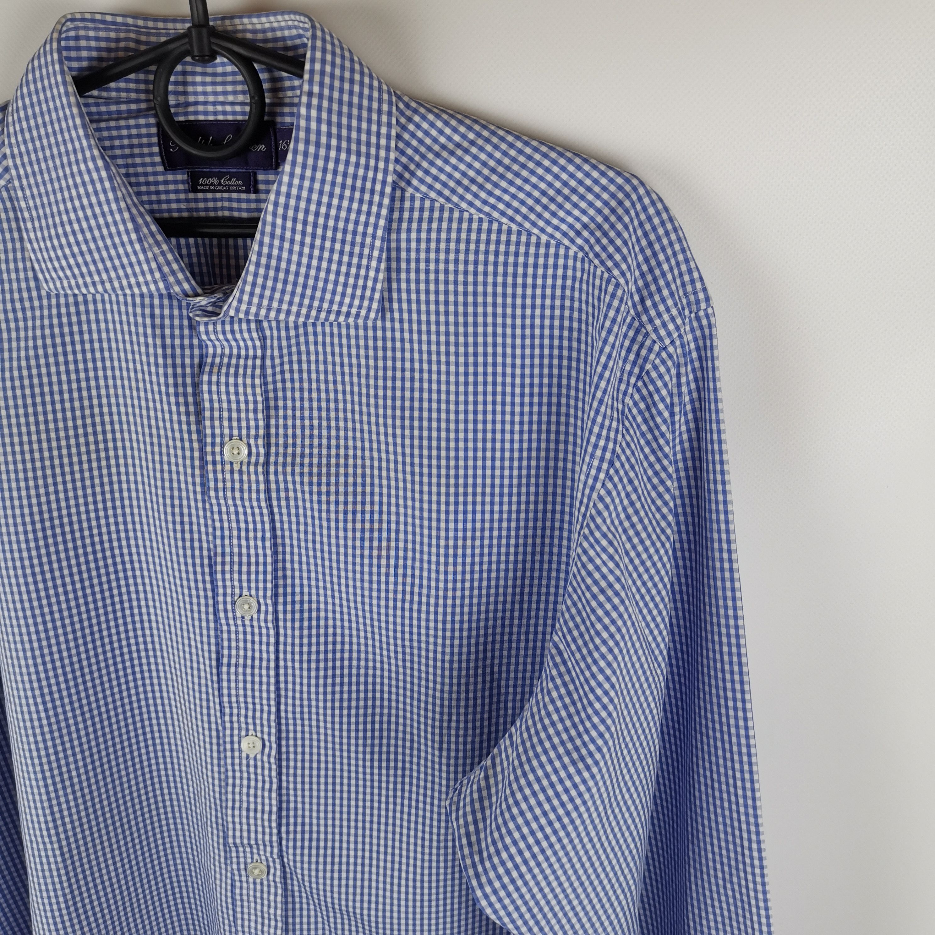 Ralph Lauren Ralph lauren purple label blue plaid check shirt Size US L / EU 52-54 / 3 - 5 Thumbnail