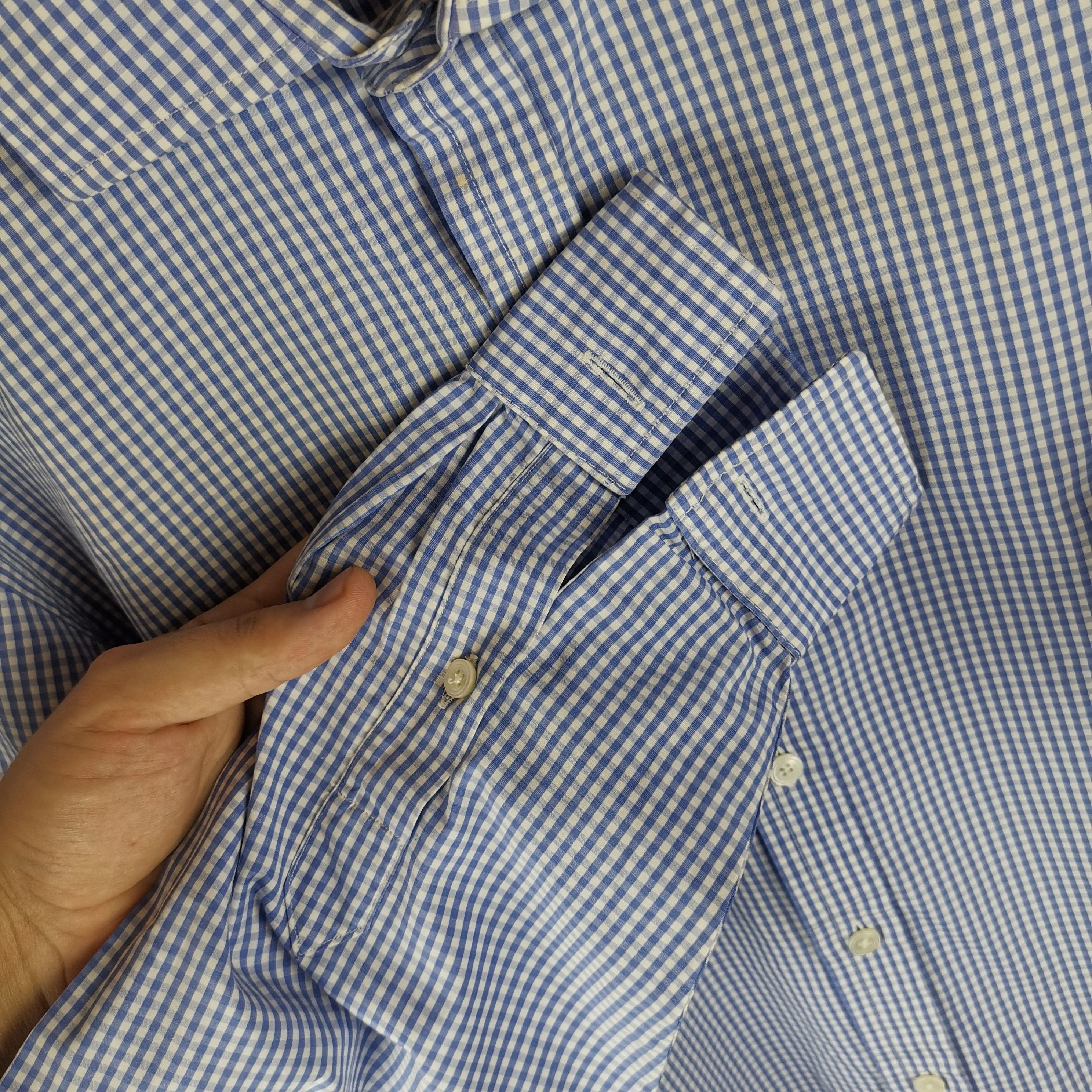 Ralph Lauren Ralph lauren purple label blue plaid check shirt Size US L / EU 52-54 / 3 - 7 Thumbnail