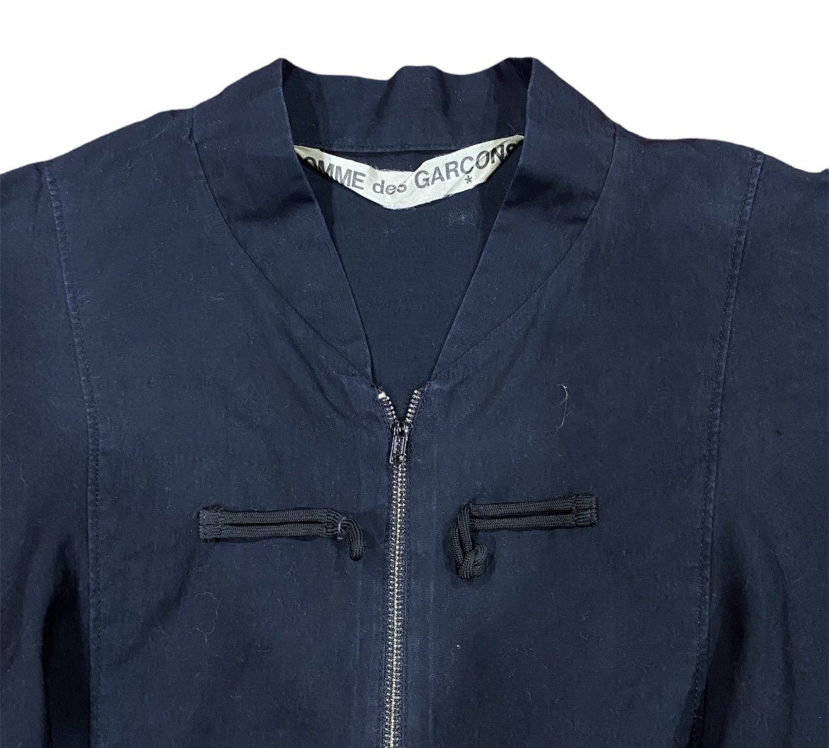 Comme des Garcons × Comme des Garcons Homme × Rei Kawakubo AD89 Comme Des Garcons Half Zip 'Bird' Size US M / EU 48-50 / 2 - 3 Thumbnail
