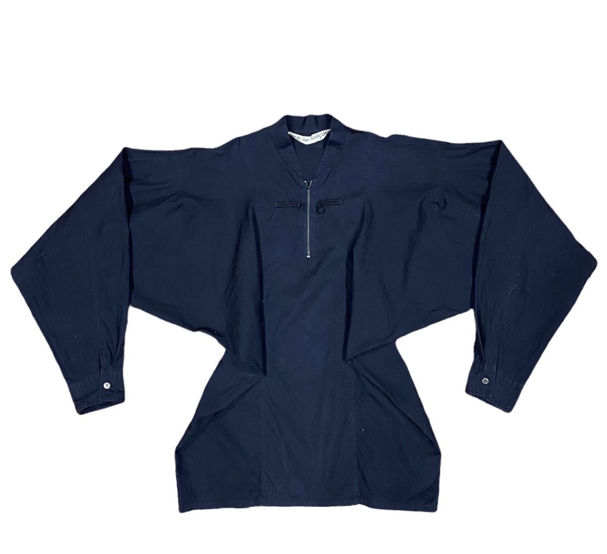 Comme des Garcons × Comme des Garcons Homme × Rei Kawakubo AD89 Comme Des Garcons Half Zip 'Bird' Size US M / EU 48-50 / 2 - 1 Thumbnail