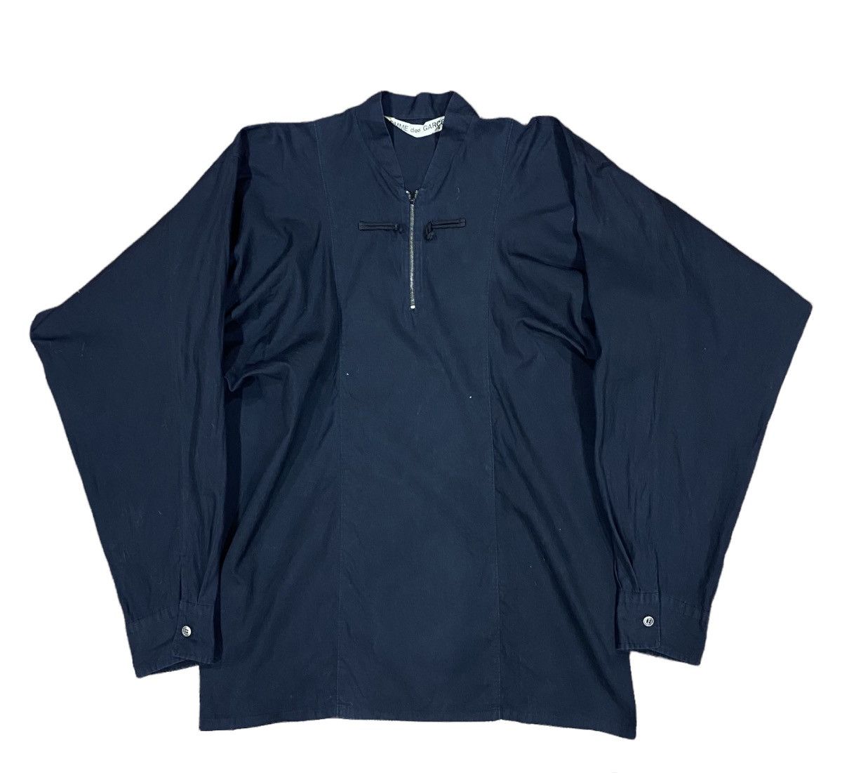 Comme des Garcons × Comme des Garcons Homme × Rei Kawakubo AD89 Comme Des Garcons Half Zip 'Bird' Size US M / EU 48-50 / 2 - 2 Thumbnail