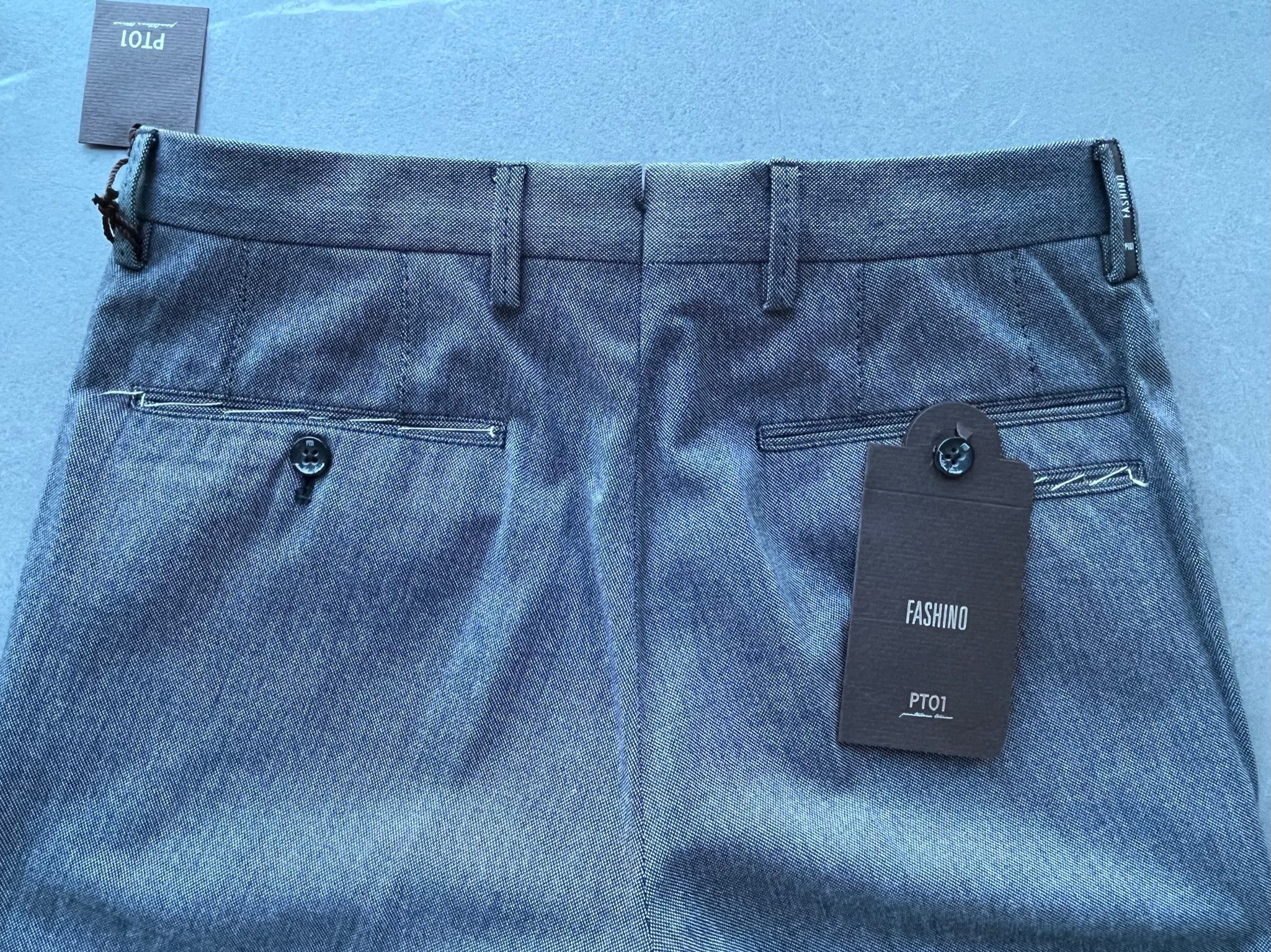 PT Torino Pt01 Italy Slowear Mens Take Ivy Cotton Preppy Pants Size US 31 - 9 Thumbnail