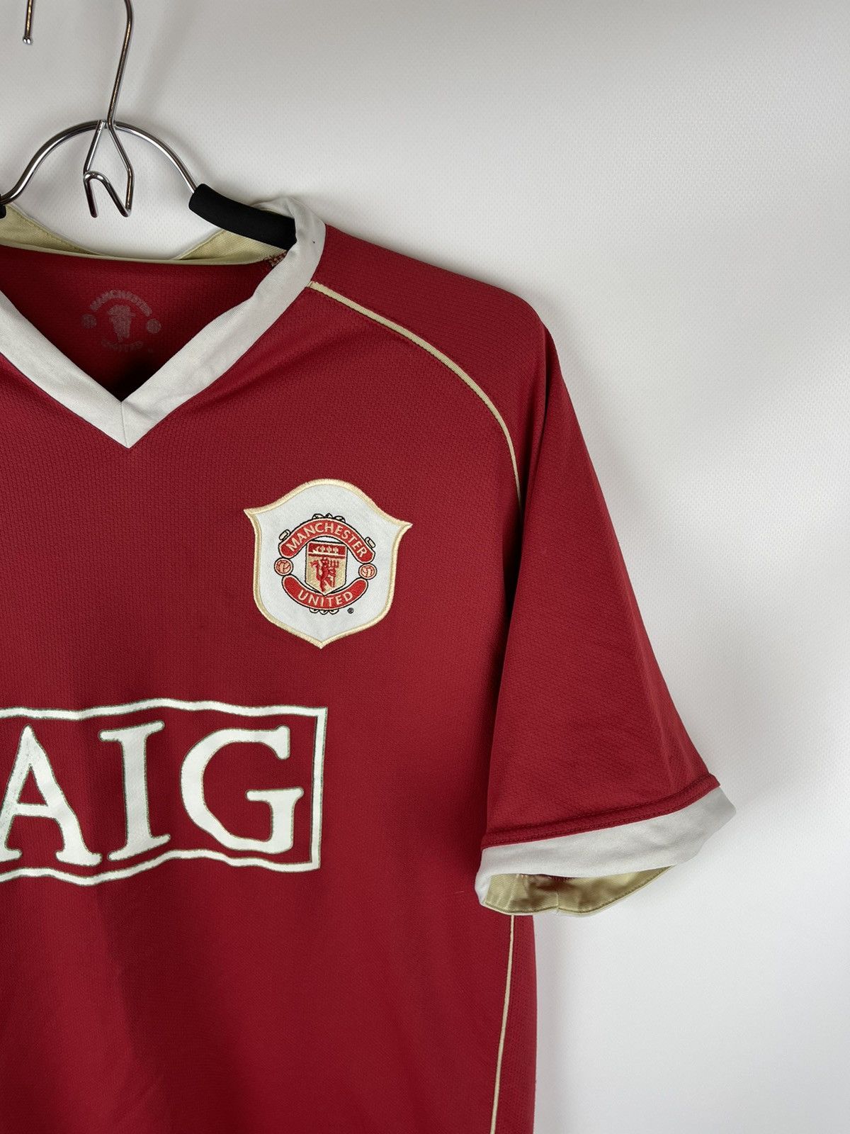 Nike Nike Manchester United 2006 2007 home soccer jersey footbal Size US L / EU 52-54 / 3 - 1 Thumbnail