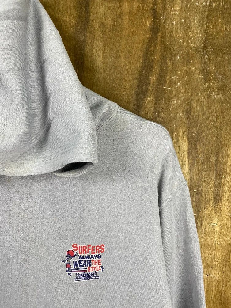 Japanese Brand DLL Surfers peakaboo honolulu hawai Sweatshirt #2459 Size US L / EU 52-54 / 3 - 12 Thumbnail