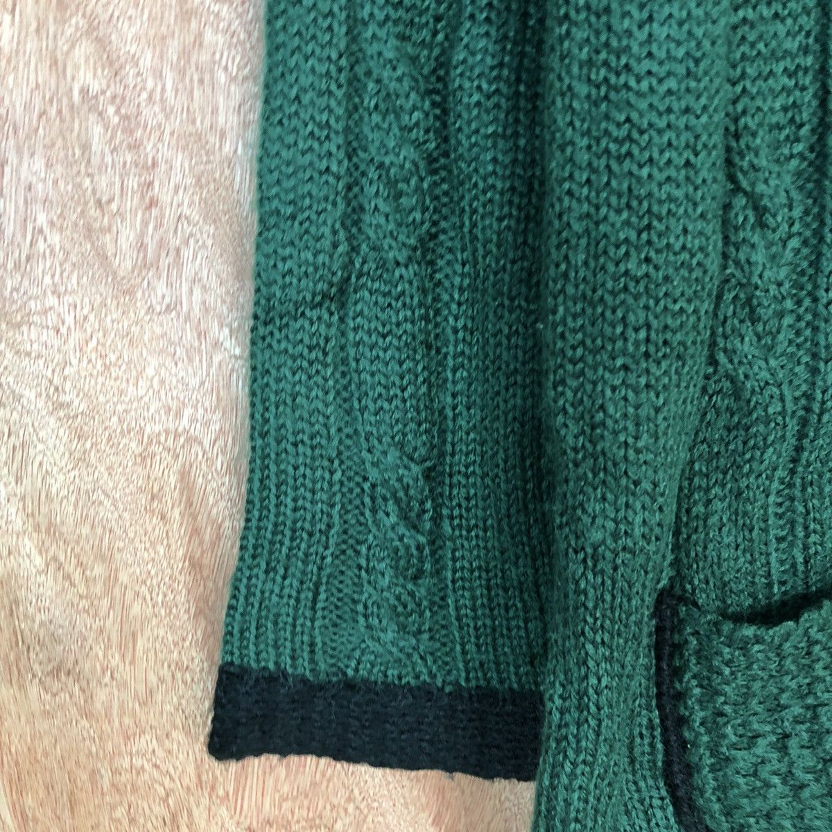Aran Isles Knitwear Japan Green Shag Shaggy Knitwear #H456 Size US M / EU 48-50 / 2 - 6 Thumbnail