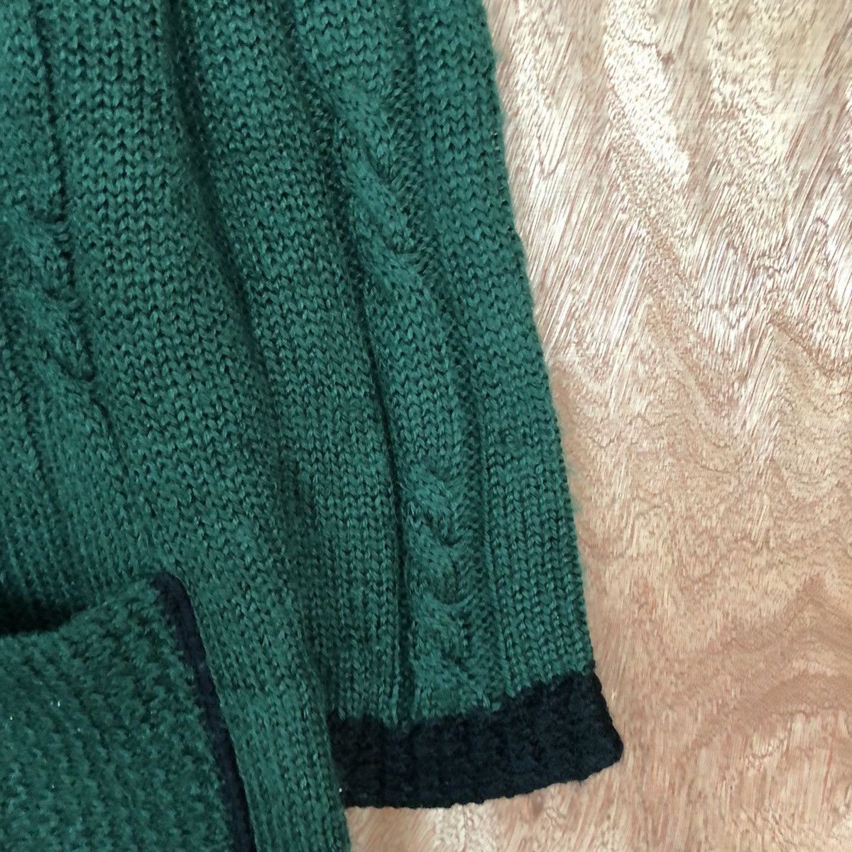 Aran Isles Knitwear Japan Green Shag Shaggy Knitwear #H456 Size US M / EU 48-50 / 2 - 4 Thumbnail