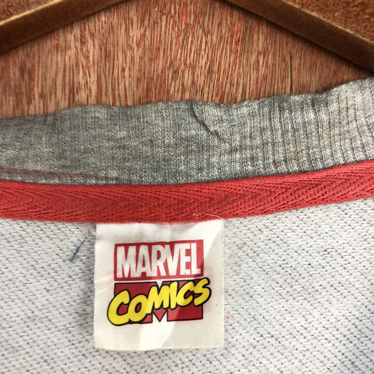 Marvel Comics Marvel Comic superhero Grey Sweatshirt #H425 Size US M / EU 48-50 / 2 - 11 Thumbnail