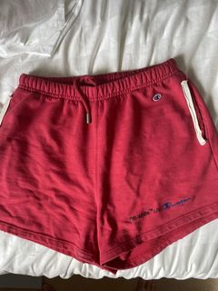 Off white outlet champion red shorts