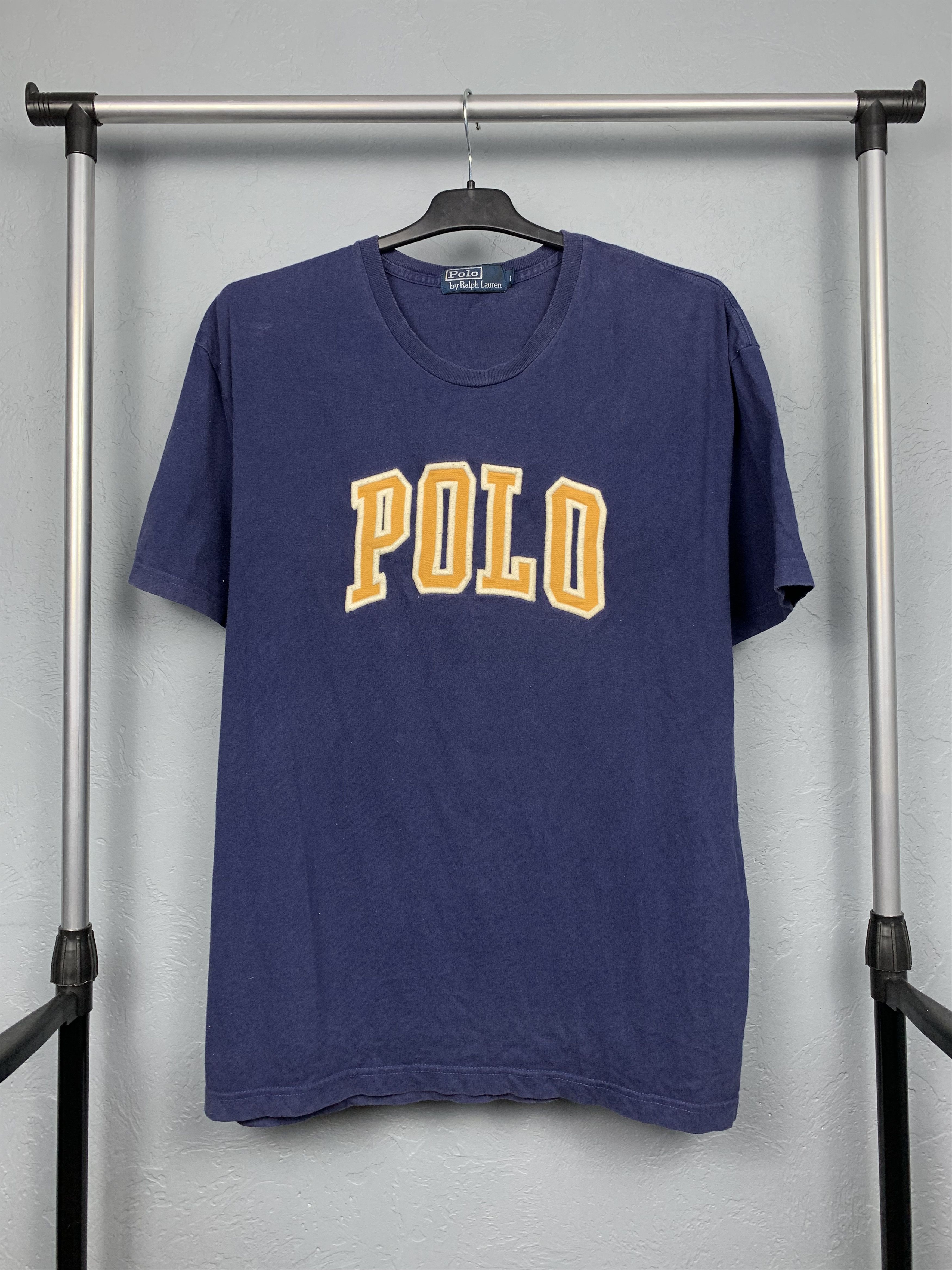 Polo Ralph Lauren × Ralph Lauren × Vintage Polo Ralph Lauren Vintage Mens T-Shirt Tee Size US L / EU 52-54 / 3 - 1 Thumbnail
