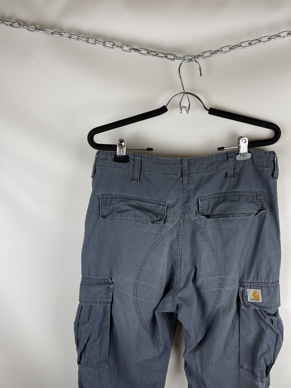 Carhartt Carhartt vintage distressed cargo pants travis Scott style Size US 32 / EU 48 - 8 Thumbnail