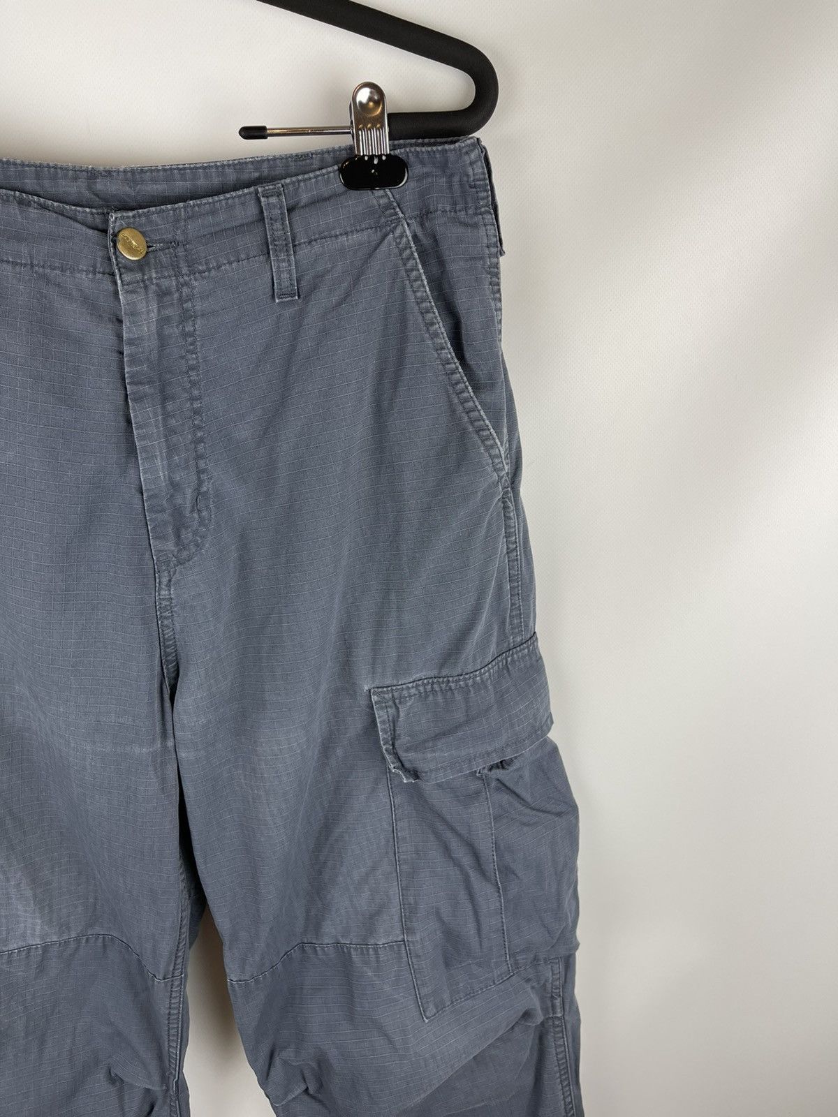 Carhartt Carhartt vintage distressed cargo pants travis Scott style Size US 32 / EU 48 - 5 Thumbnail