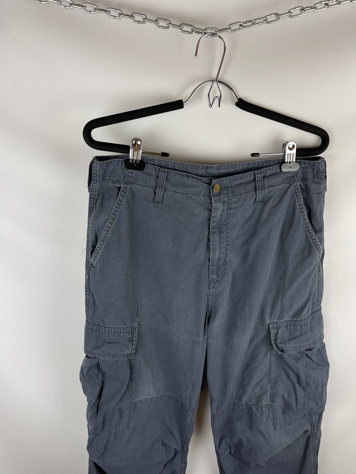 Carhartt Carhartt vintage distressed cargo pants travis Scott style Size US 32 / EU 48 - 3 Thumbnail