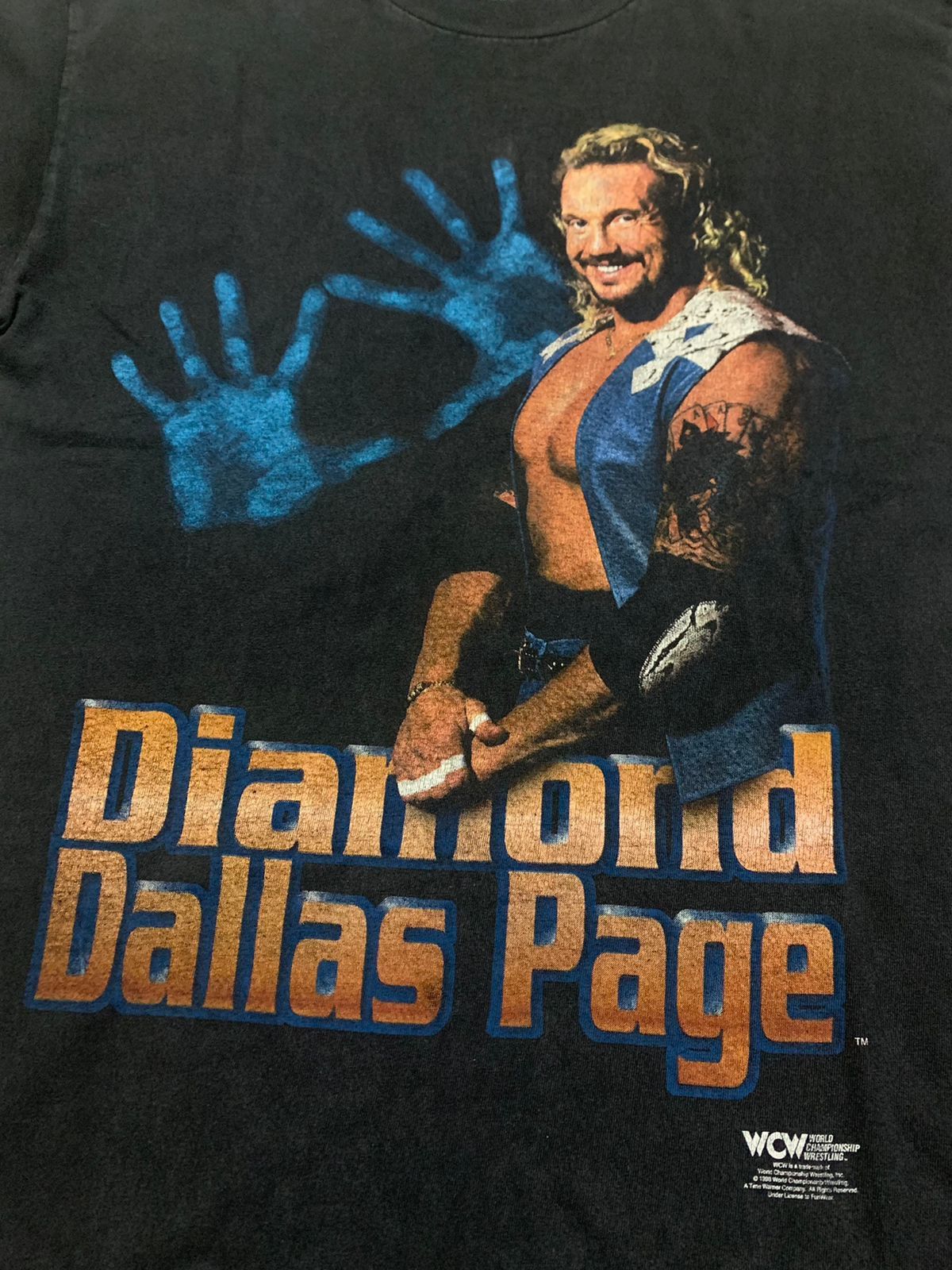 Vintage × WWE Vintage WWE Smackdown Diamond Dallas Page T-Shirt Size US L / EU 52-54 / 3 - 3 Thumbnail