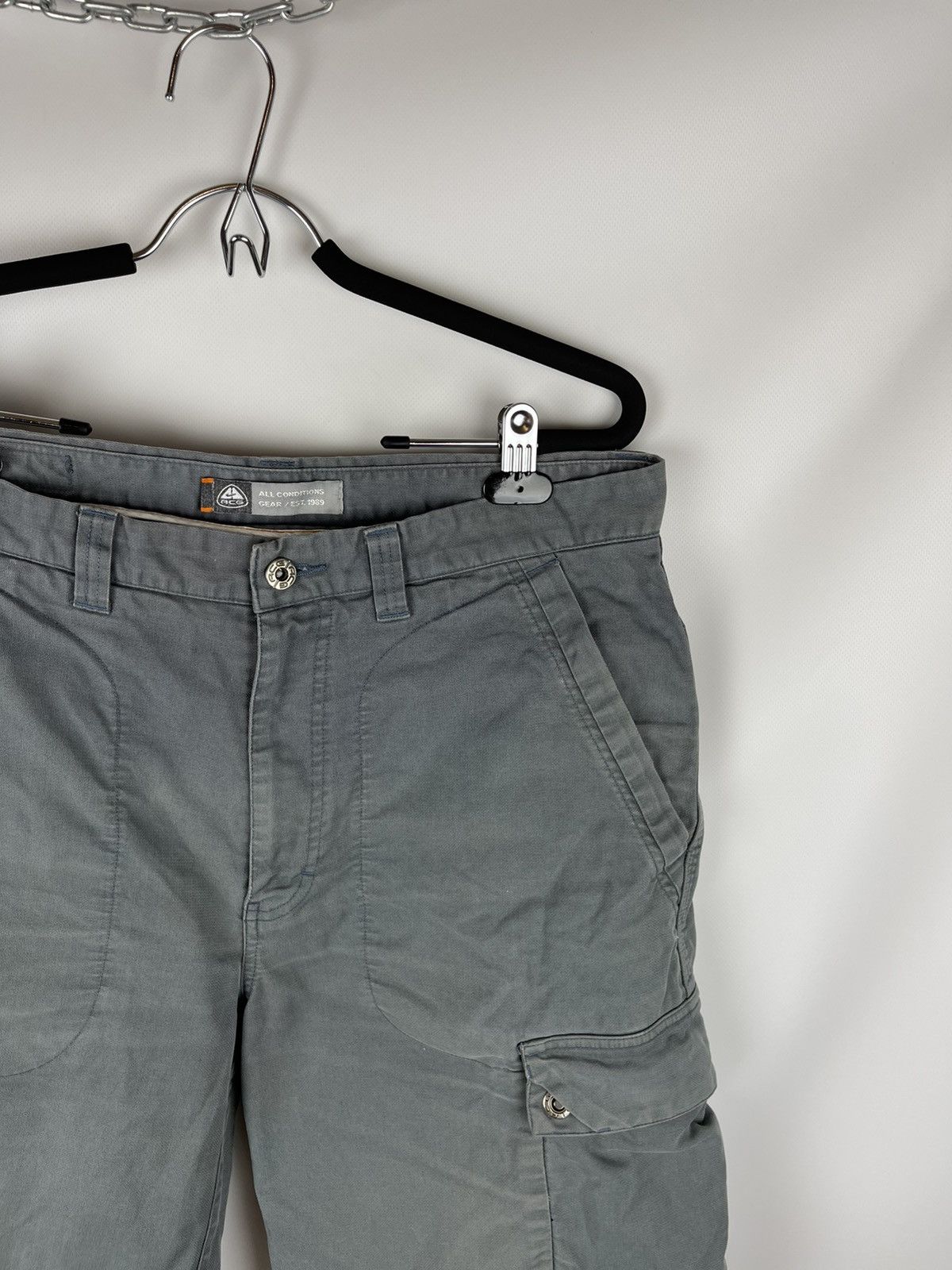 Nike Nike ACG vintage y2k utility cargo shorts travis Scott styl Size US 34 / EU 50 - 5 Thumbnail
