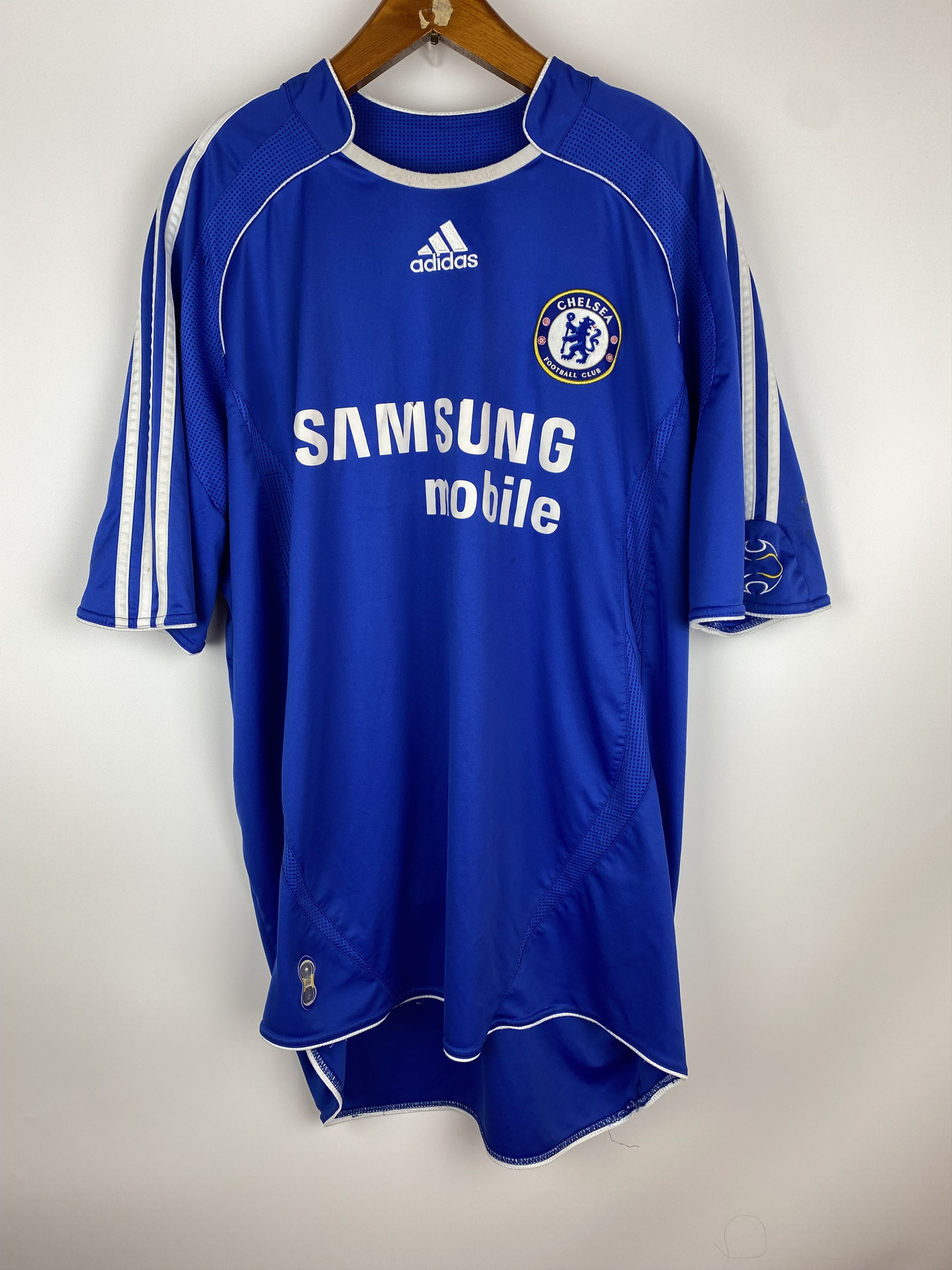 Adidas Chelsea London 2006-07 adidas vintage soccer jersey Size US XL / EU 56 / 4 - 1 Thumbnail