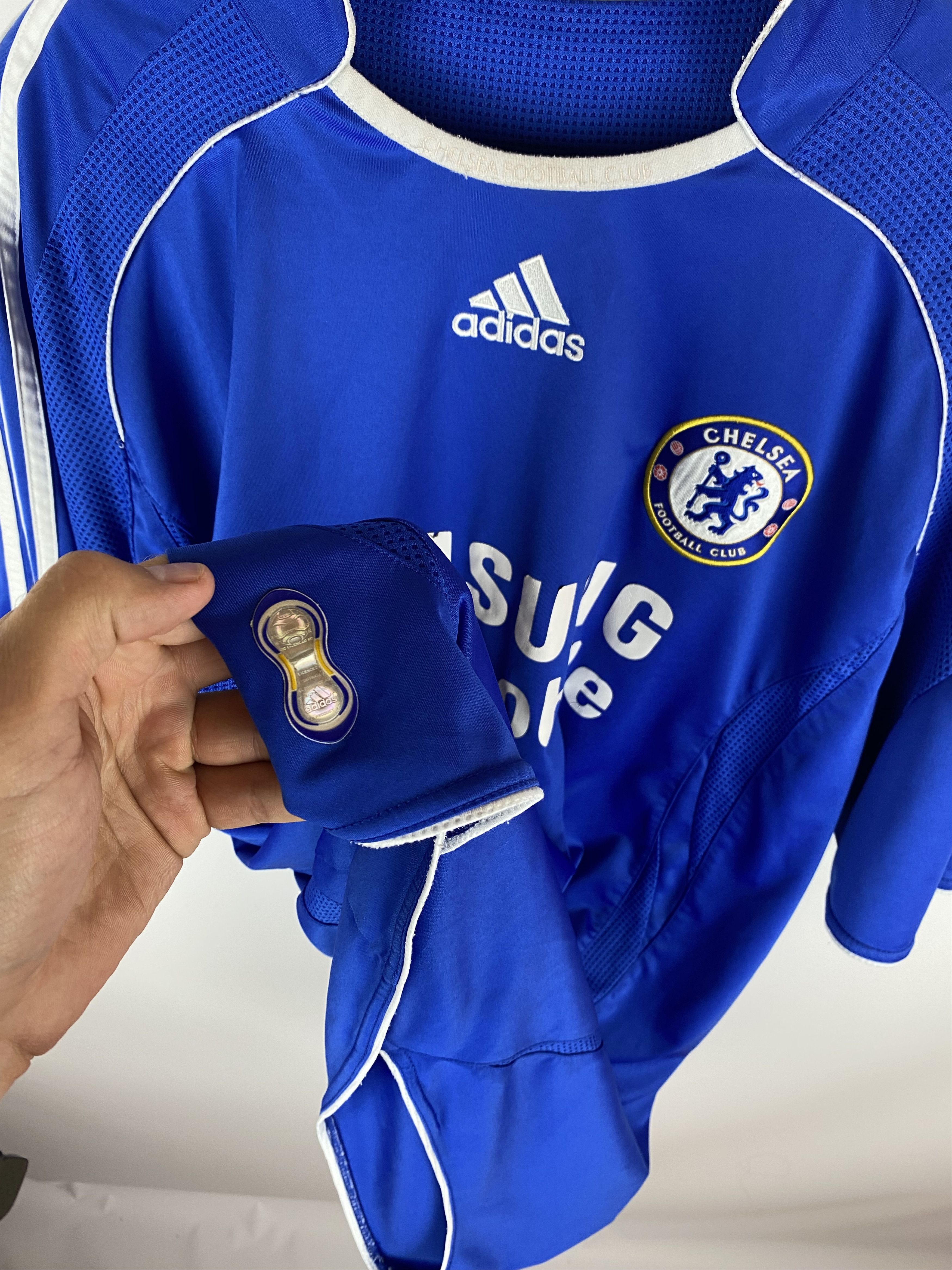 Adidas Chelsea London 2006-07 adidas vintage soccer jersey Size US XL / EU 56 / 4 - 2 Thumbnail