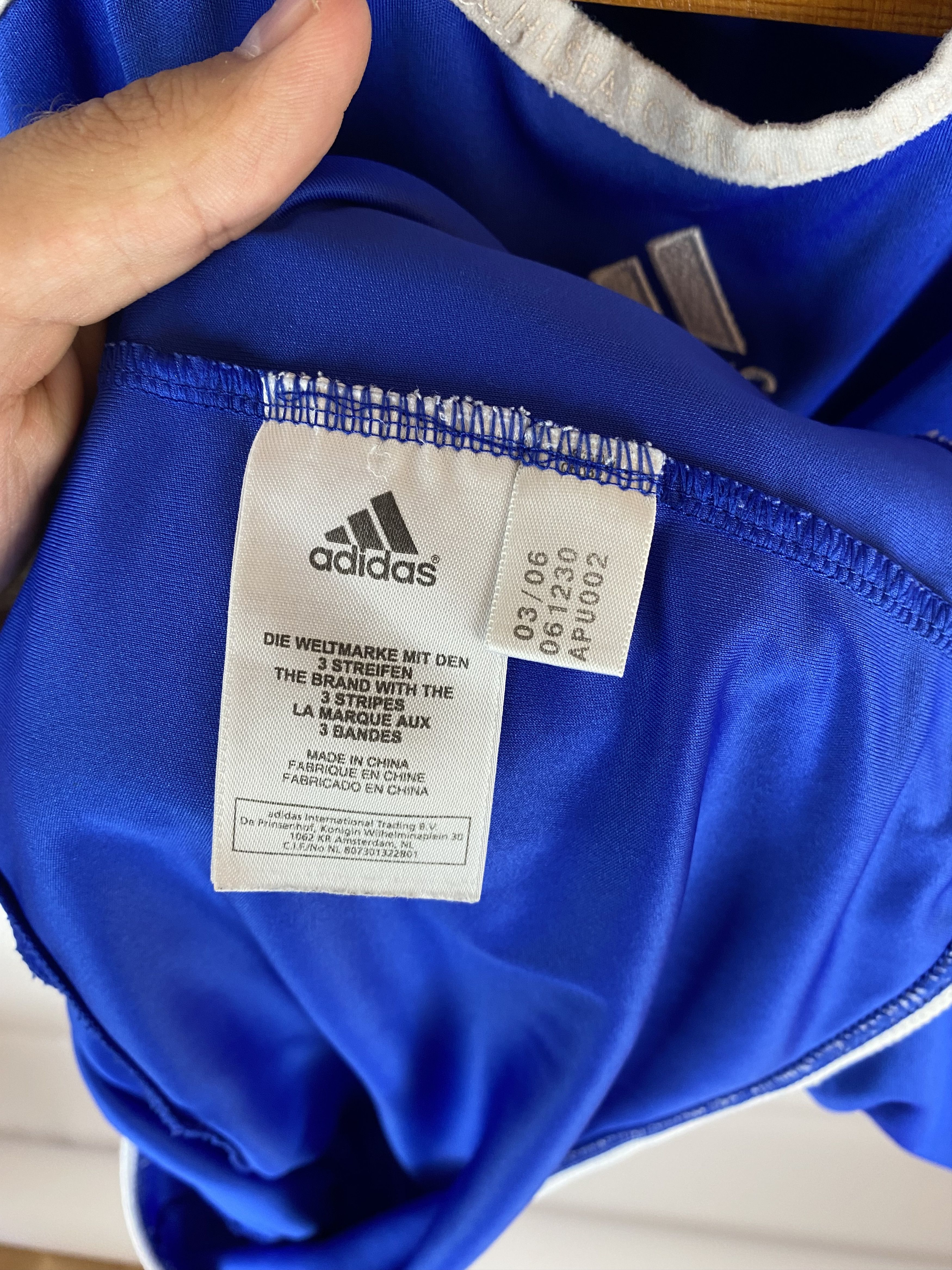 Adidas Chelsea London 2006-07 adidas vintage soccer jersey Size US XL / EU 56 / 4 - 3 Thumbnail