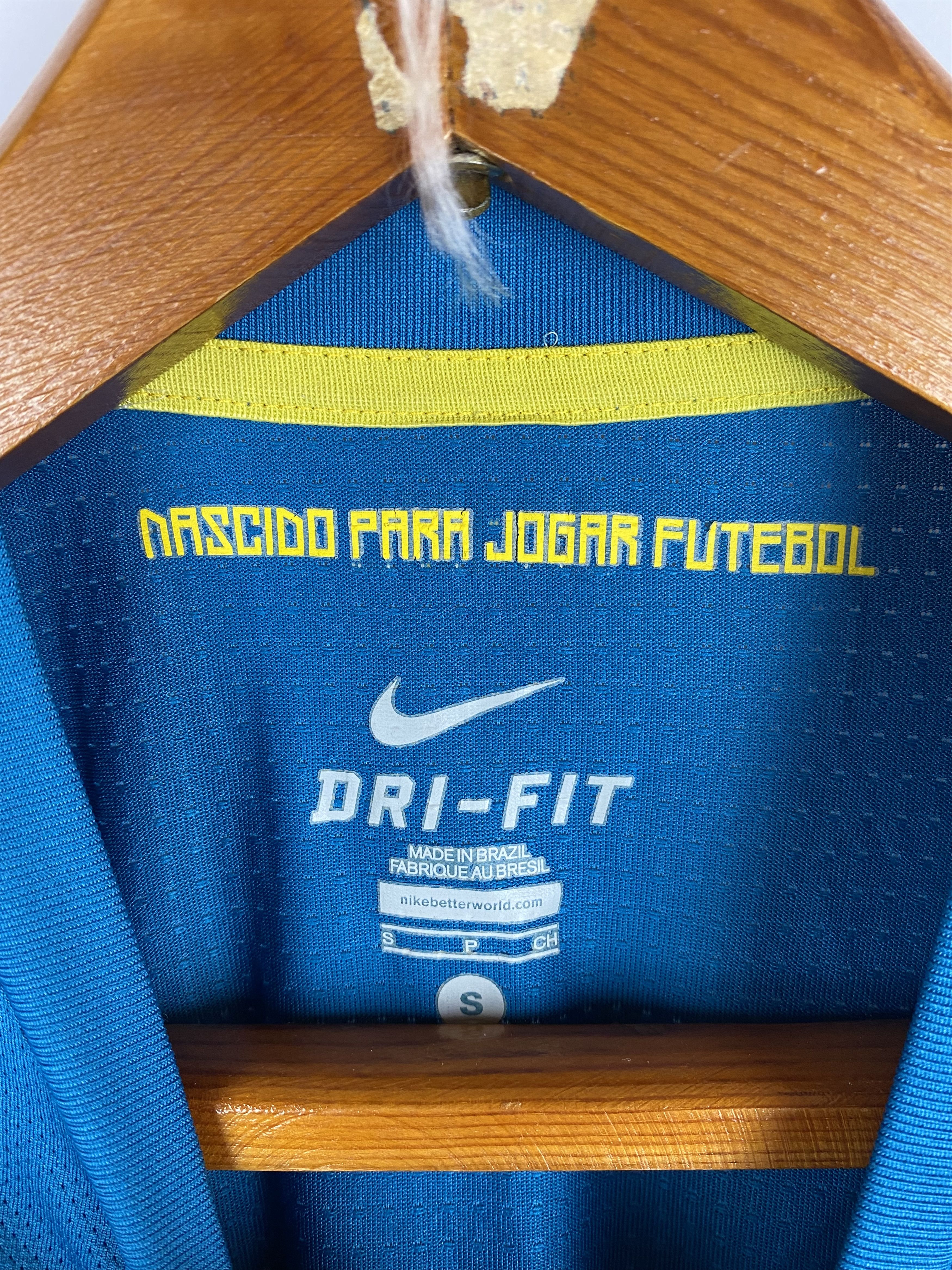 Nike Nike CBF Brasil Authentic Soccer Jersey Size US S / EU 44-46 / 1 - 2 Thumbnail