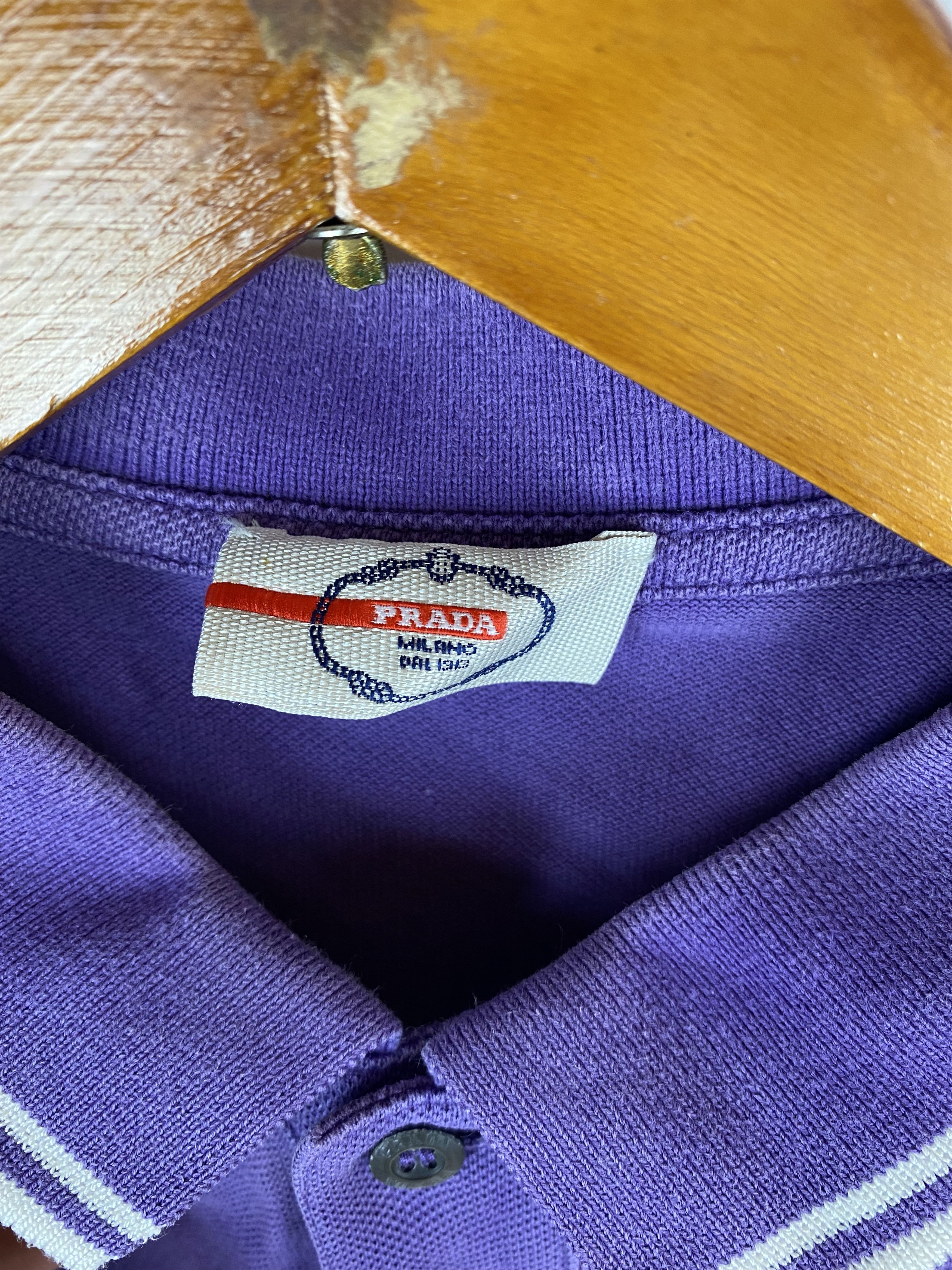 Other Prada milano Polo Shirt Red Tab Size US L / EU 52-54 / 3 - 3 Thumbnail