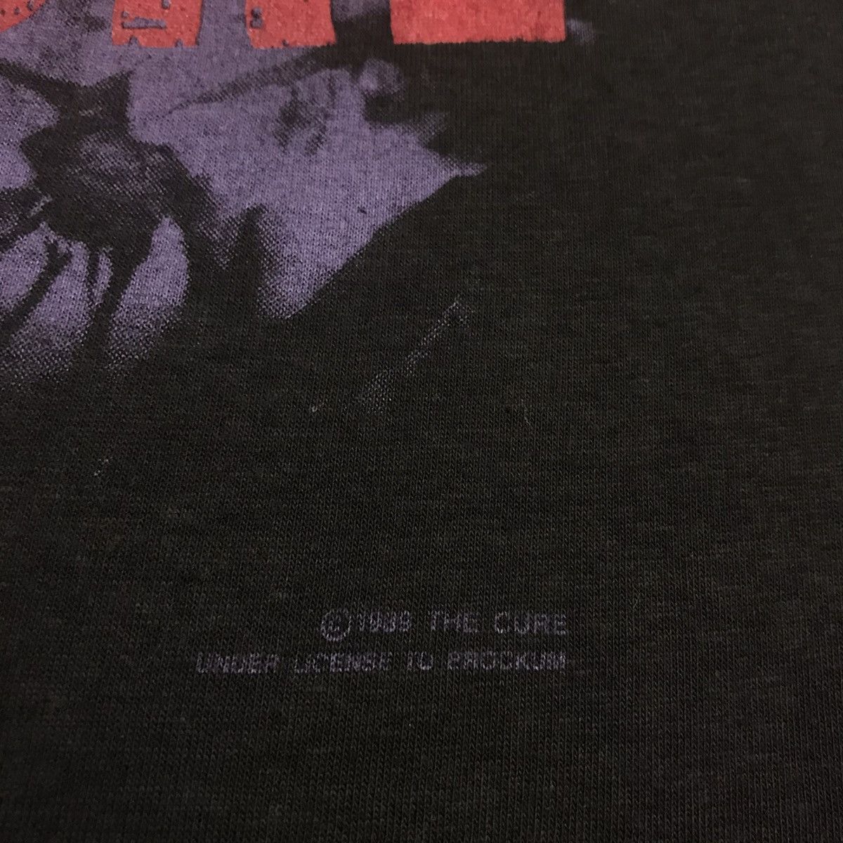 Band Tees × The Cure × Vintage Vintage Original 1989 The Cure The Prayer Tour T Shirt Size US M / EU 48-50 / 2 - 7 Thumbnail