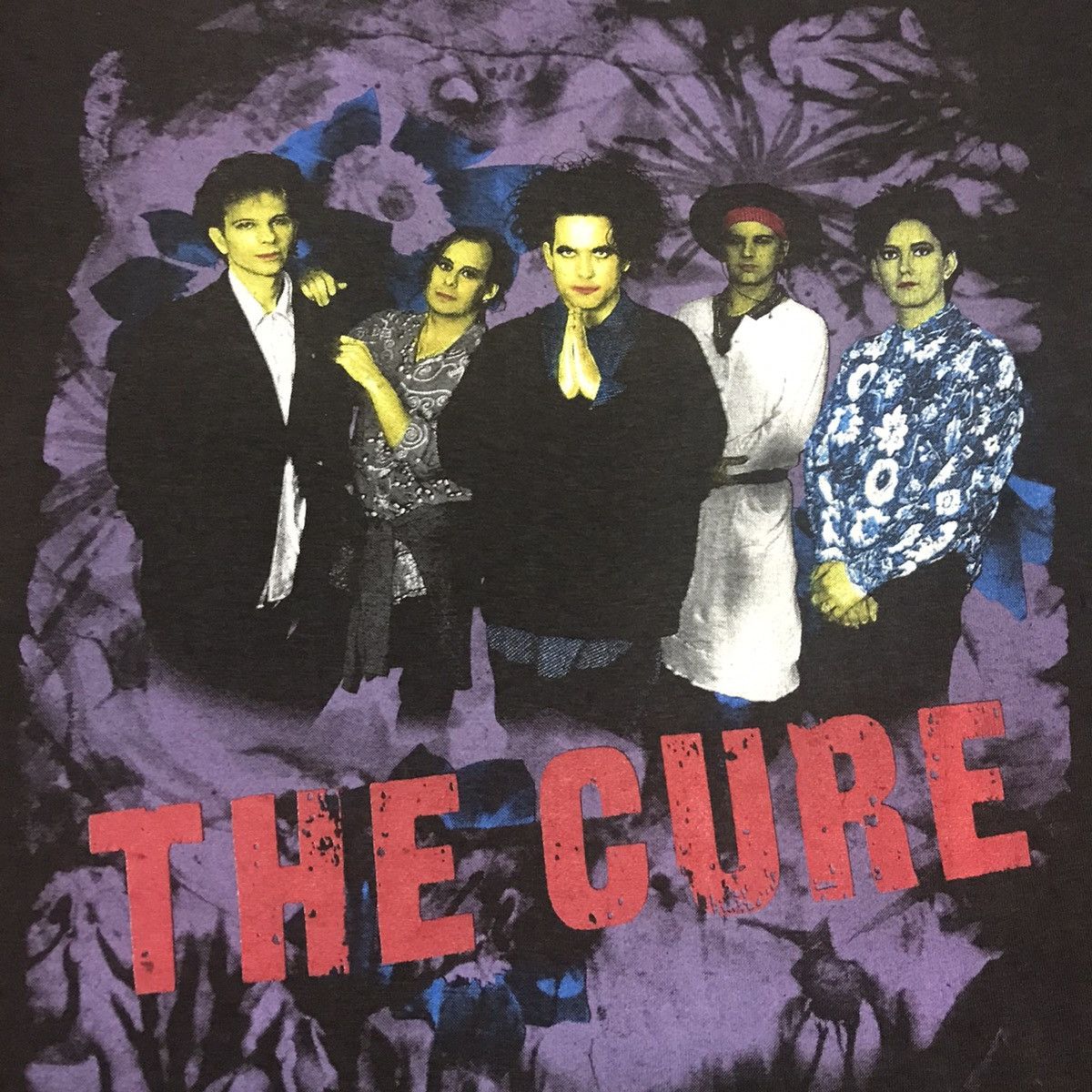 Band Tees × The Cure × Vintage Vintage Original 1989 The Cure The Prayer Tour T Shirt Size US M / EU 48-50 / 2 - 5 Thumbnail