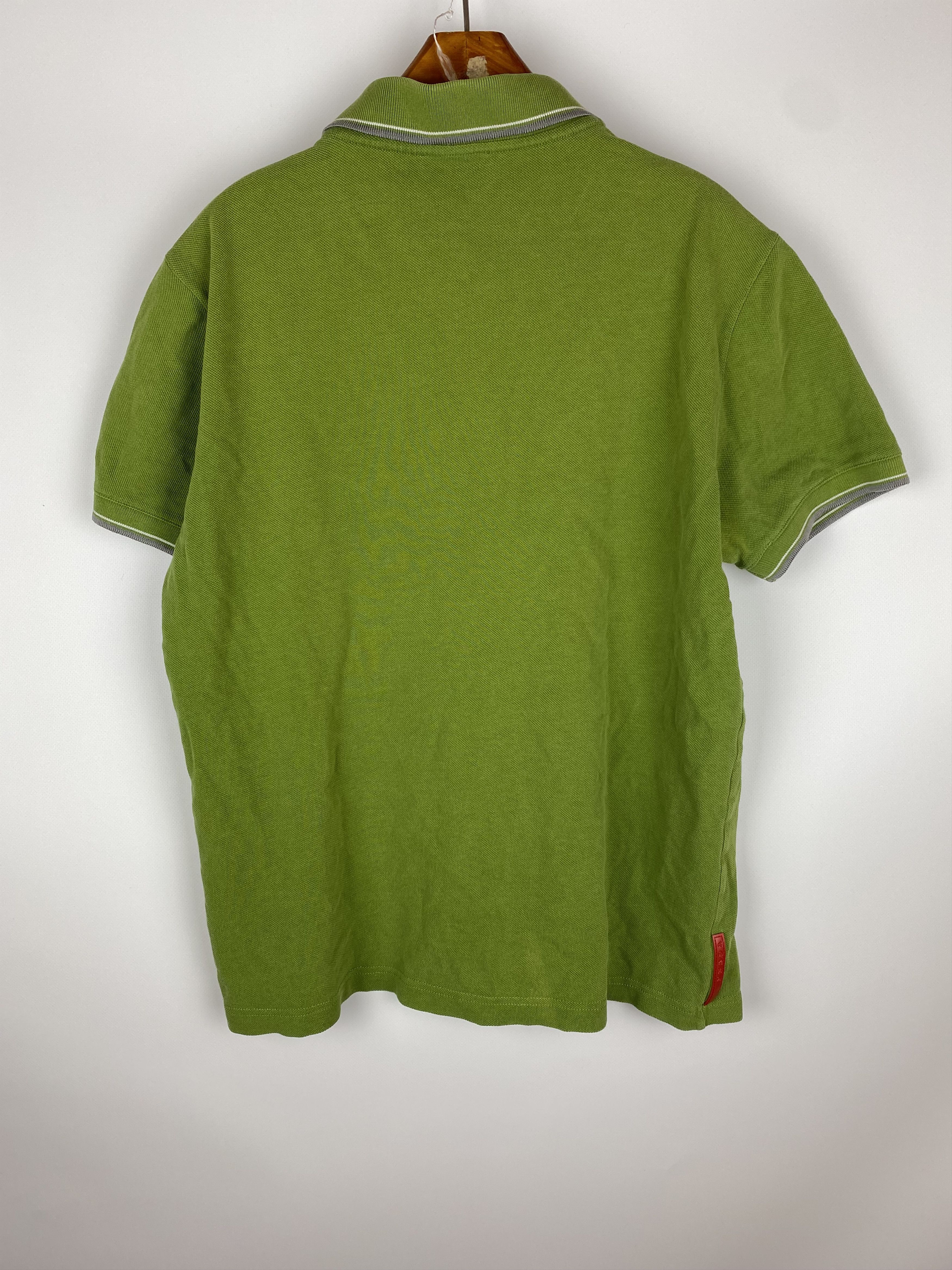 Prada Prada Polo Shirt Red Tab Size US L / EU 52-54 / 3 - 3 Thumbnail