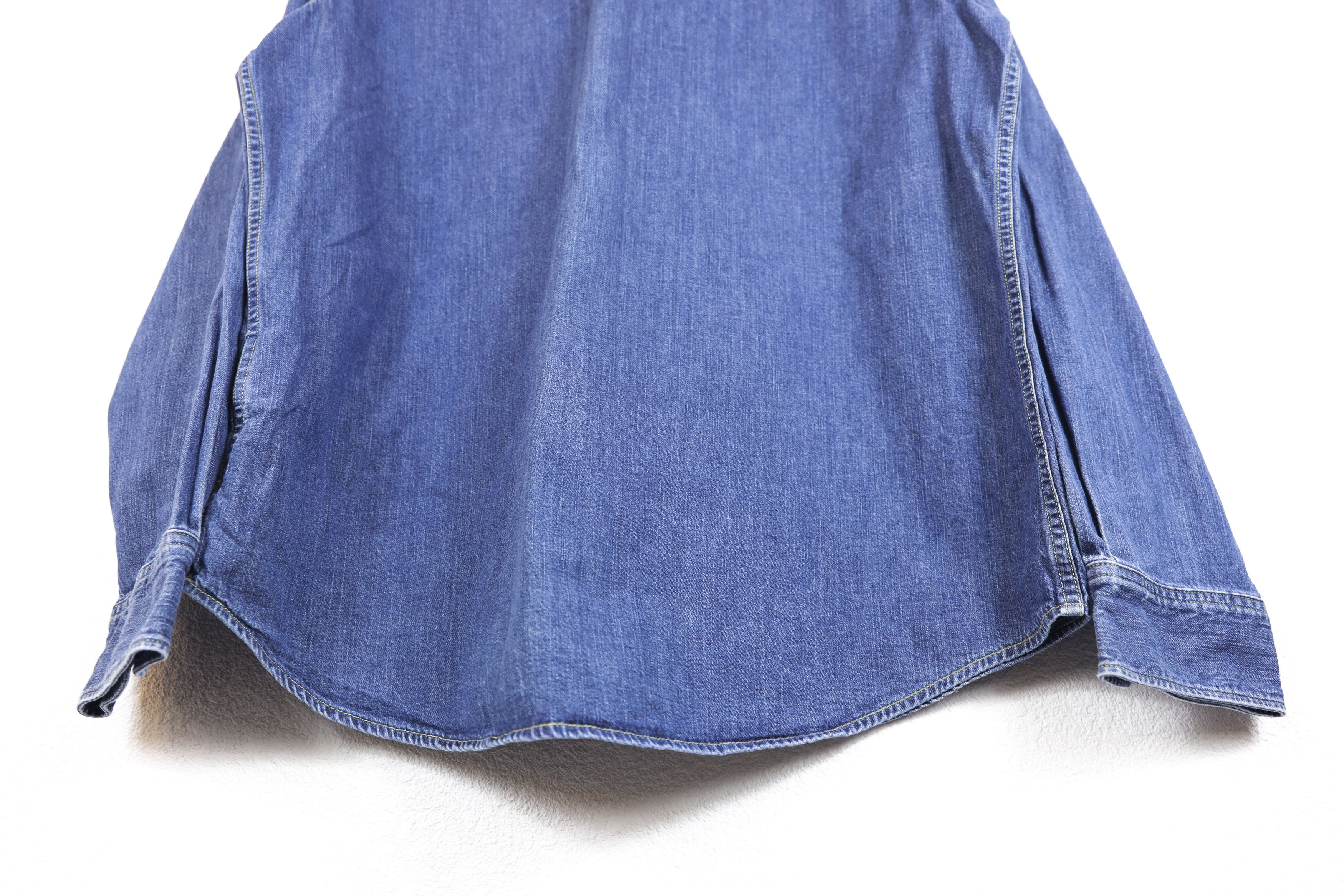 Lee × Vintage × Western Rise Vintage Lee Denim Jeans Western Shirt Size US XL / EU 56 / 4 - 12 Thumbnail