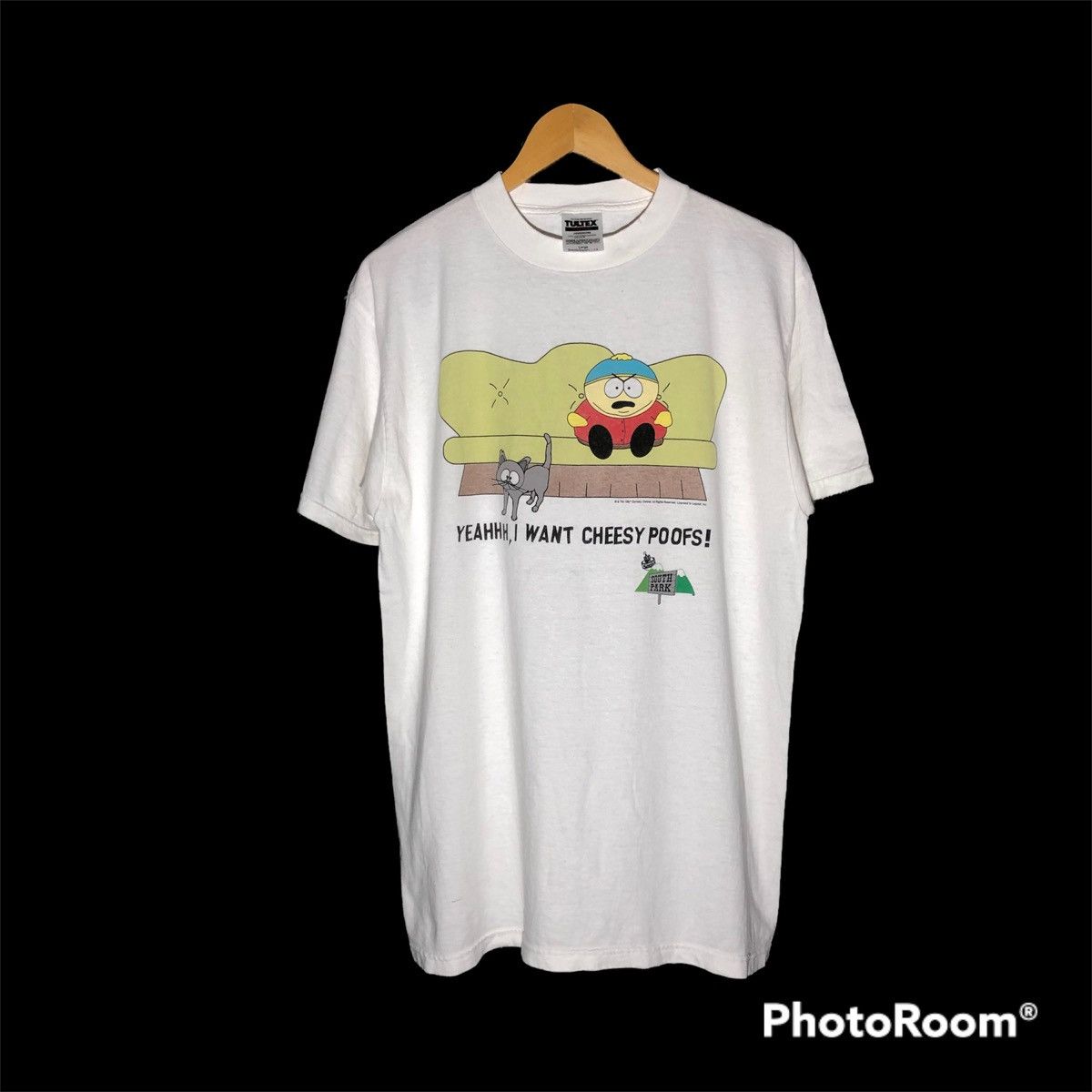 Rare‼️Vintage 1997 South Park Cartman Comedy Central T-Shirt