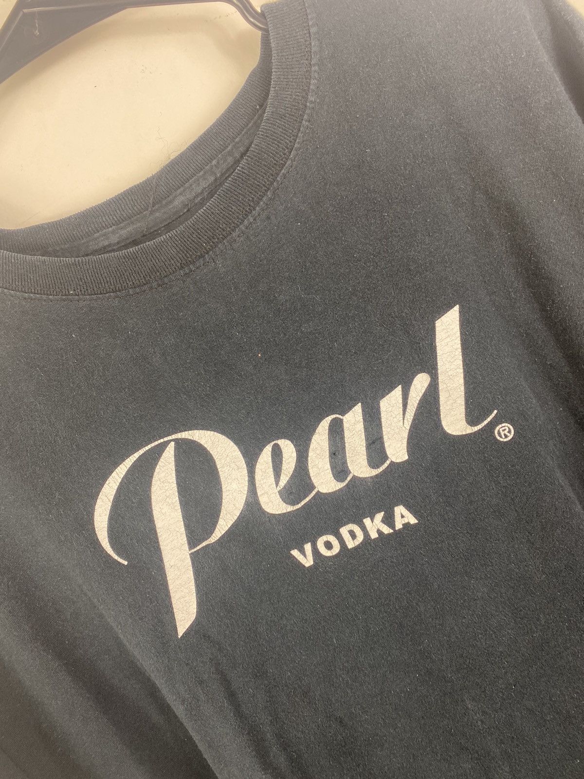 Vintage 90S FADED SEMI THRASHED PEARL VODKA TEE Size US L / EU 52-54 / 3 - 2 Thumbnail