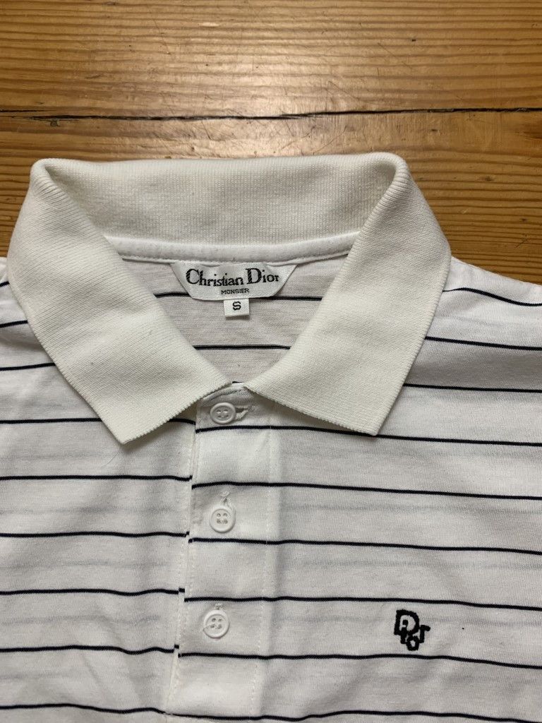 Christian Dior Monsieur × Vintage Vintage Christian Dior Monsieur Ringer Polos Size US S / EU 44-46 / 1 - 3 Thumbnail