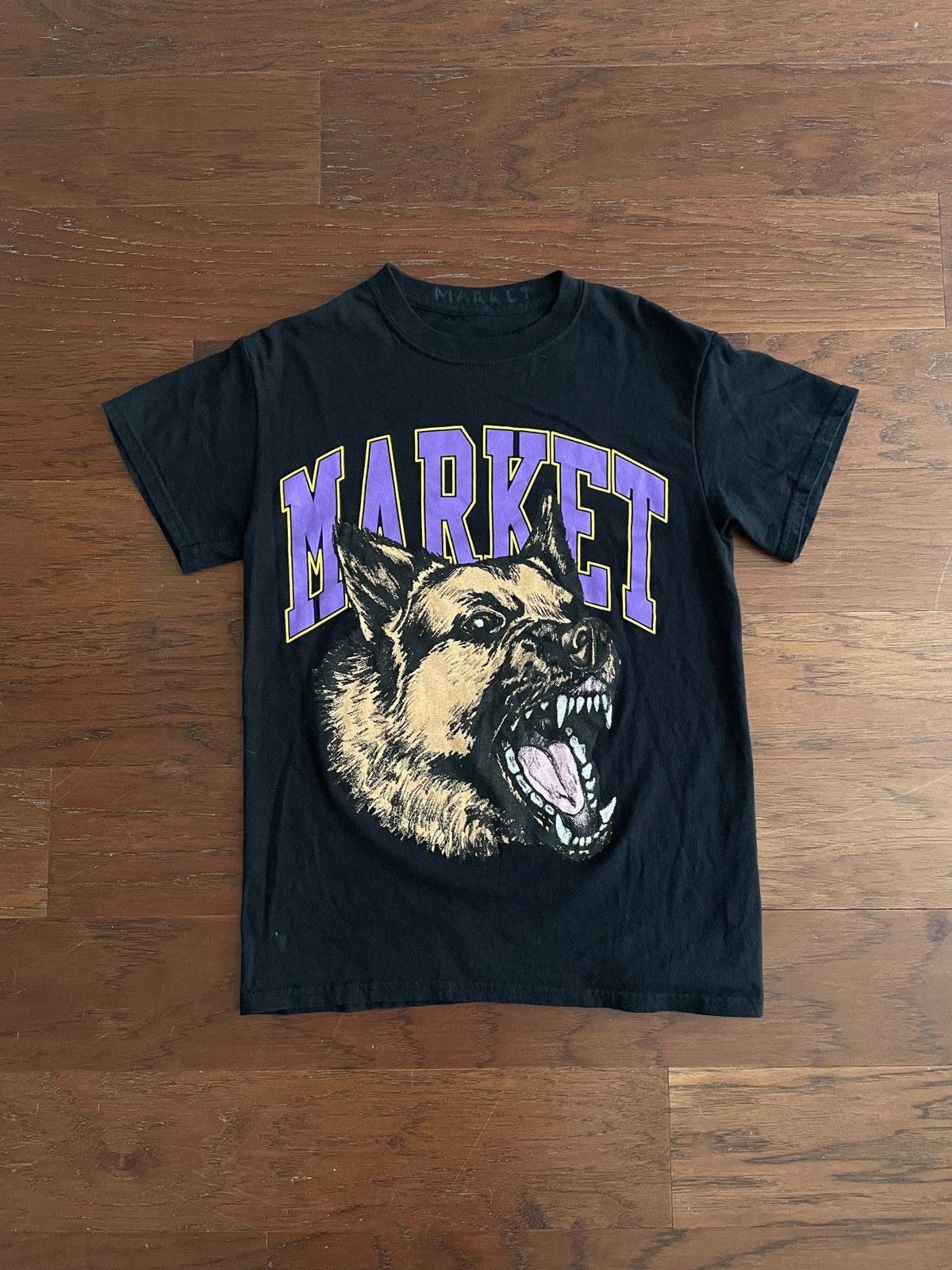 Market Market Beware Dog T-Shirt Size US S / EU 44-46 / 1 - 1 Thumbnail