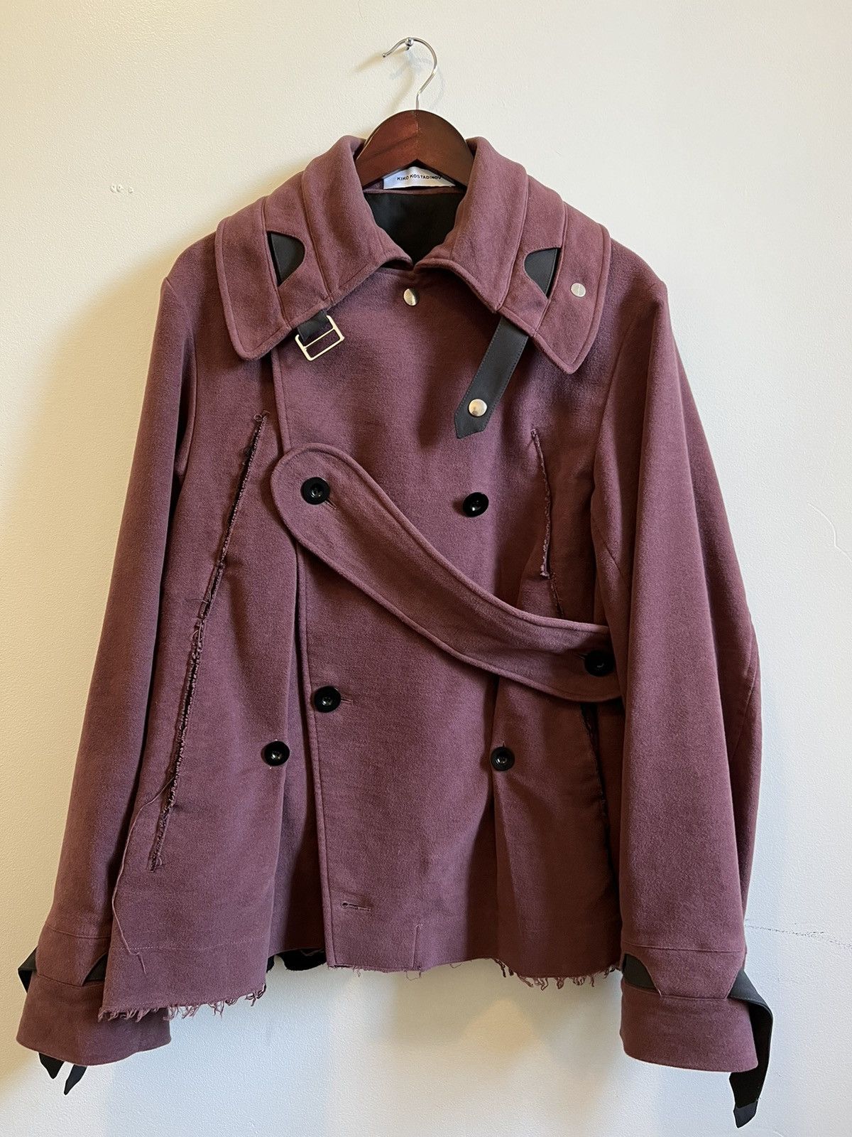 Kiko Kostadinov Kiko Kostadinov Maiden Peacoat | Grailed