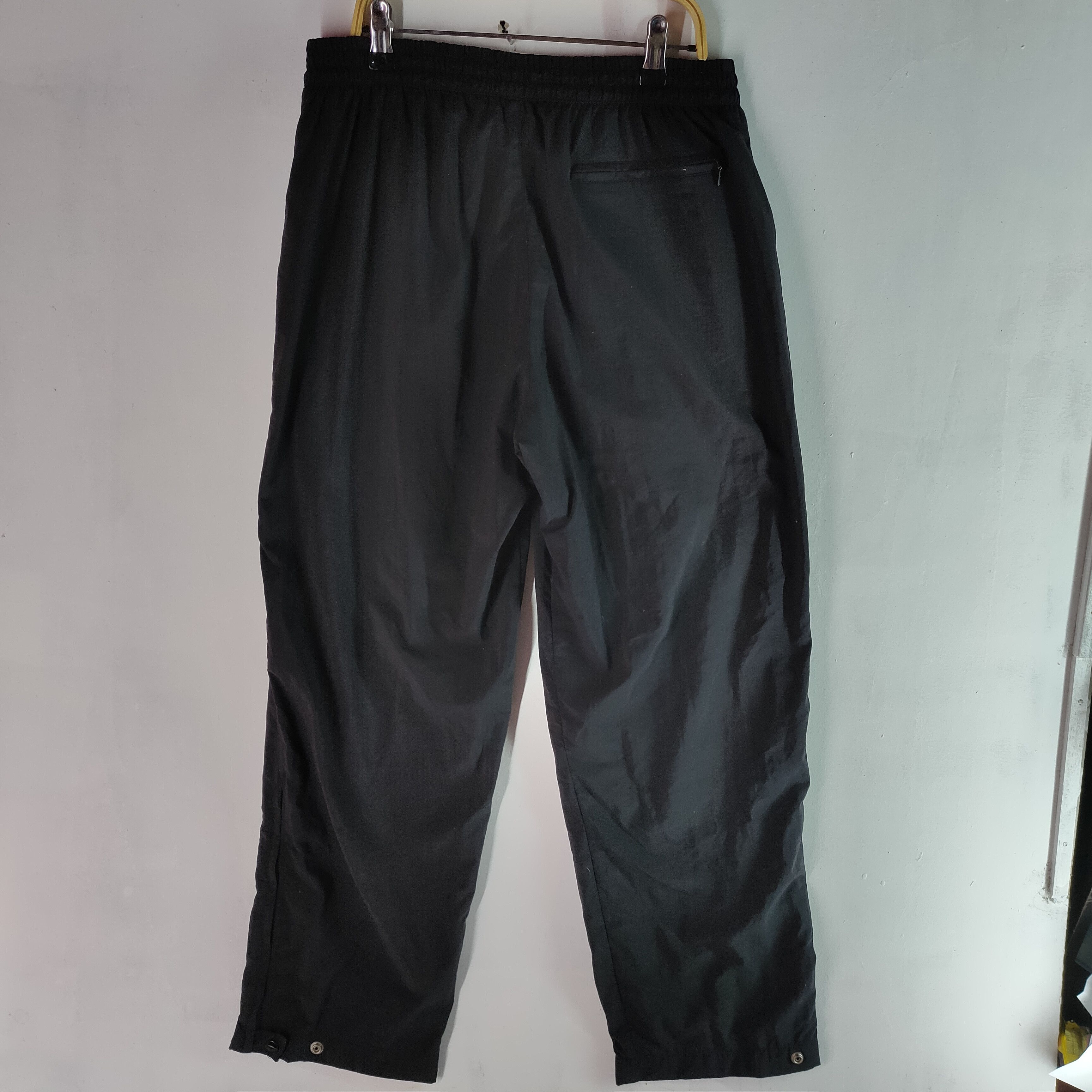 Nike × Vintage NIKE VINTAGE 90s White Embroidery Swoosh Track Pant Size US 31 - 5 Thumbnail