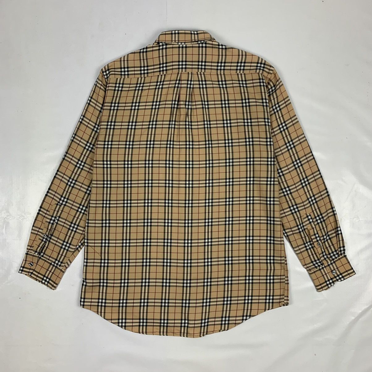 Burberry Burberry Nova Check Button Up Shirt Size US XL / EU 56 / 4 - 6 Thumbnail