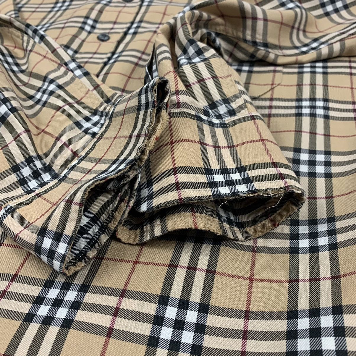 Burberry Burberry Nova Check Button Up Shirt Size US XL / EU 56 / 4 - 10 Thumbnail