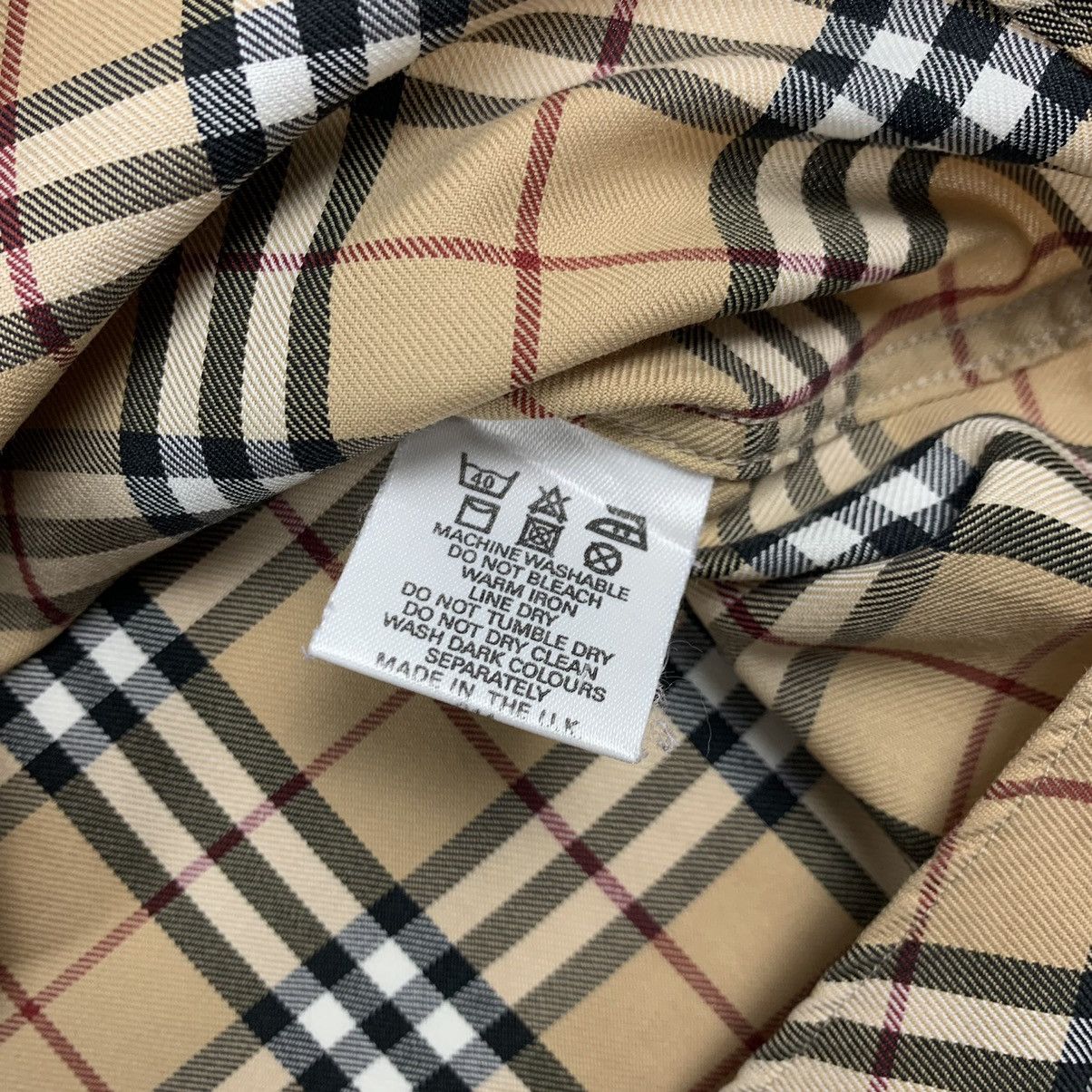 Burberry Burberry Nova Check Button Up Shirt Size US XL / EU 56 / 4 - 8 Thumbnail