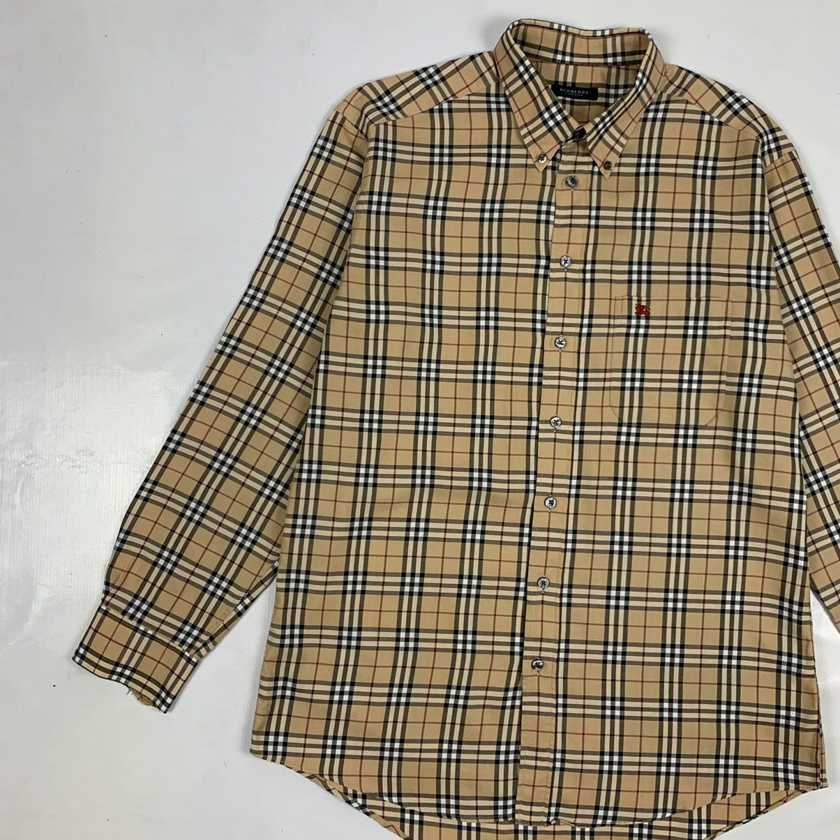 Burberry Burberry Nova Check Button Up Shirt Size US XL / EU 56 / 4 - 2 Thumbnail