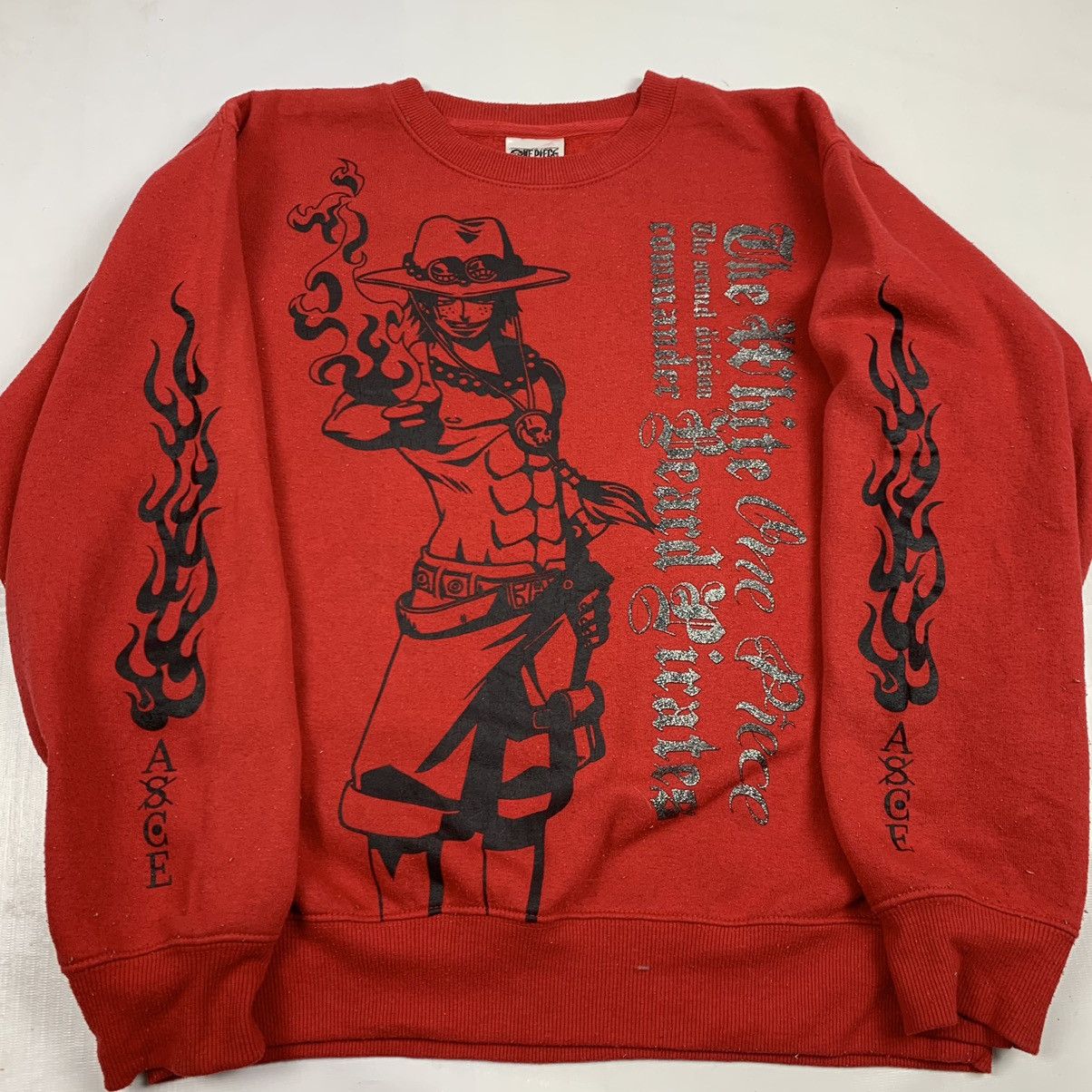 Anime × One Piece × Vintage Vintage Anime One Piece Sweatshirt Size US L / EU 52-54 / 3 - 4 Thumbnail