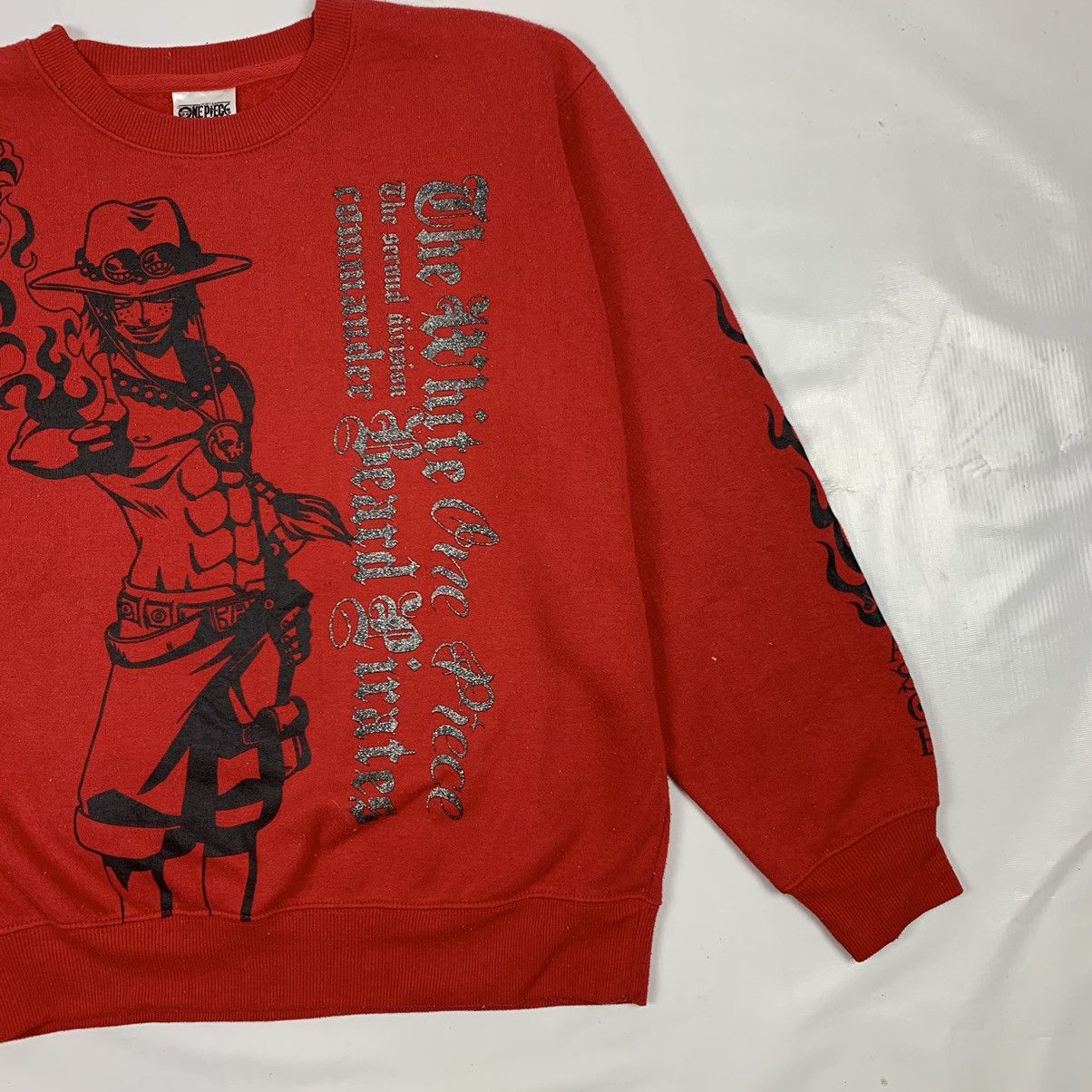 Anime × One Piece × Vintage Vintage Anime One Piece Sweatshirt Size US L / EU 52-54 / 3 - 3 Thumbnail