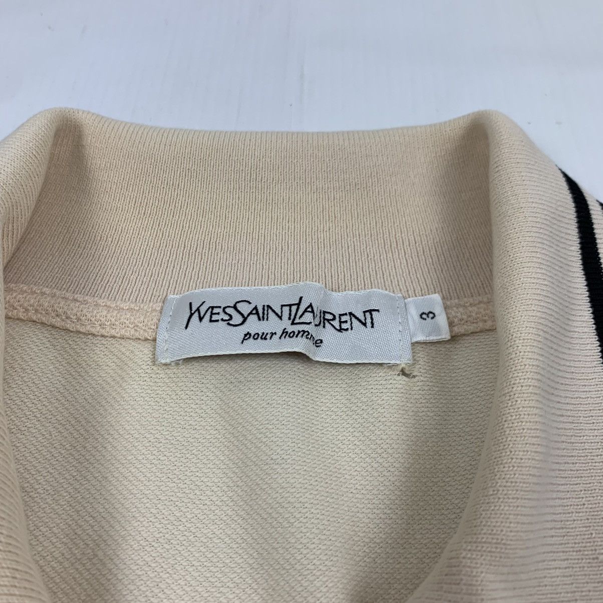 Saint Laurent Paris × Vintage × Yves Saint Laurent Vintage Yves Saint Laurent Polos Shirt Size US M / EU 48-50 / 2 - 7 Thumbnail